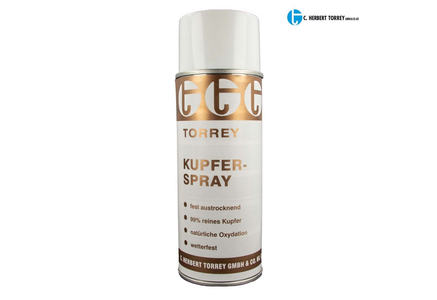 Thumbnail - C. Herbert Torrey GmbH & Co. KG Lack Kupfer - Beschichtungs - Spray 98,5% rein - Sprühdose 400 ml