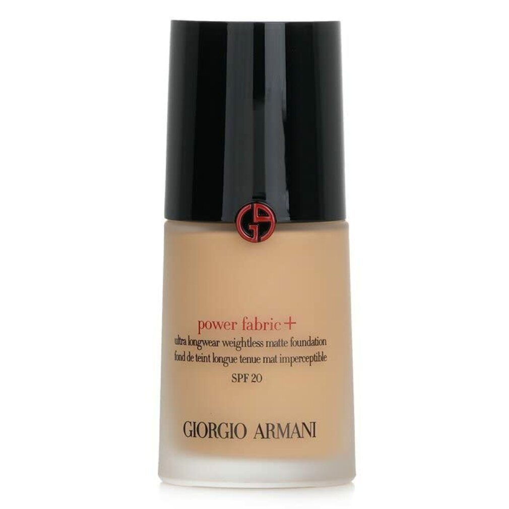 Giorgio Armani Foundation Armani Power Fabric Ultra Longwear Matte Giorgio armani foundation armani power fabric ultra longwear matte