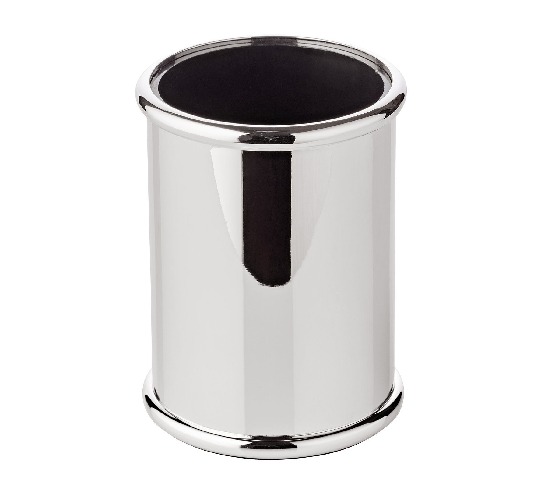 EDZARD Schreibgeräteetui Stiftbecher Carlton, Höhe 9 cm, Stiftehalter, versilbert und anlaufgeschützt