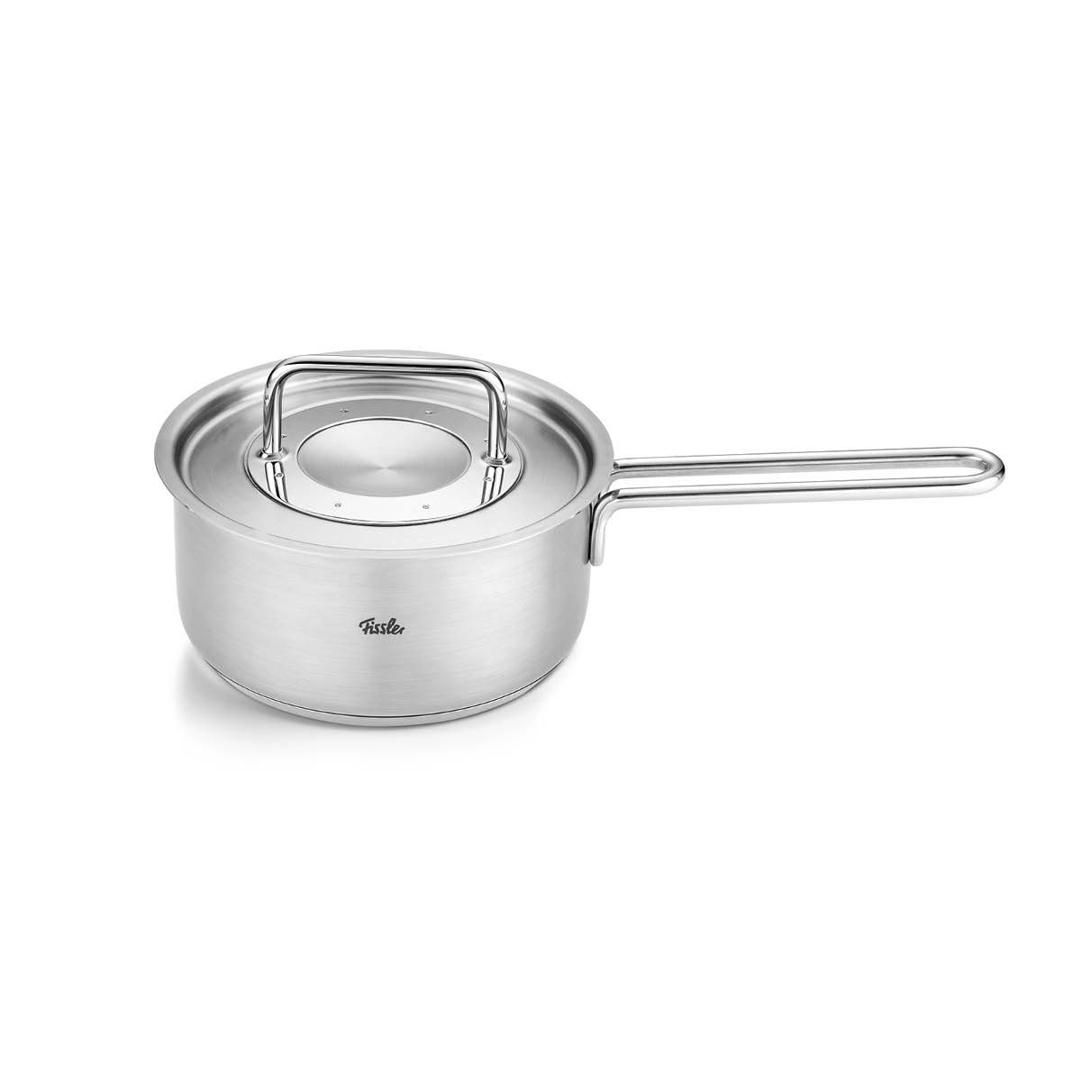 Fissler Kasserolle Fissler Pure Collection, Edelstahl 18/10, backofengeeignet (bis 230°C);superthermic Boden; Made in Germany
