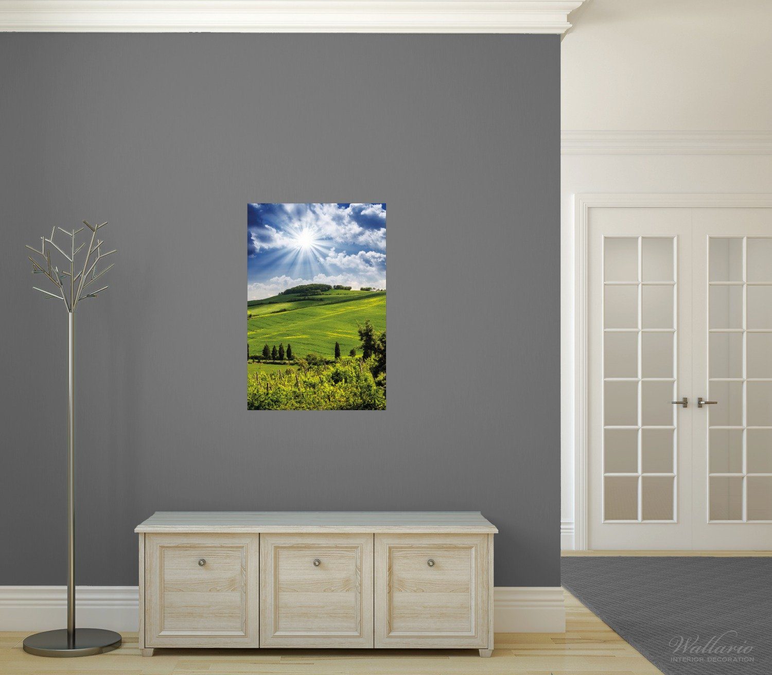 Wallario Poster, Strahlender Sonnenschein, in verschiedenen günstig online kaufen