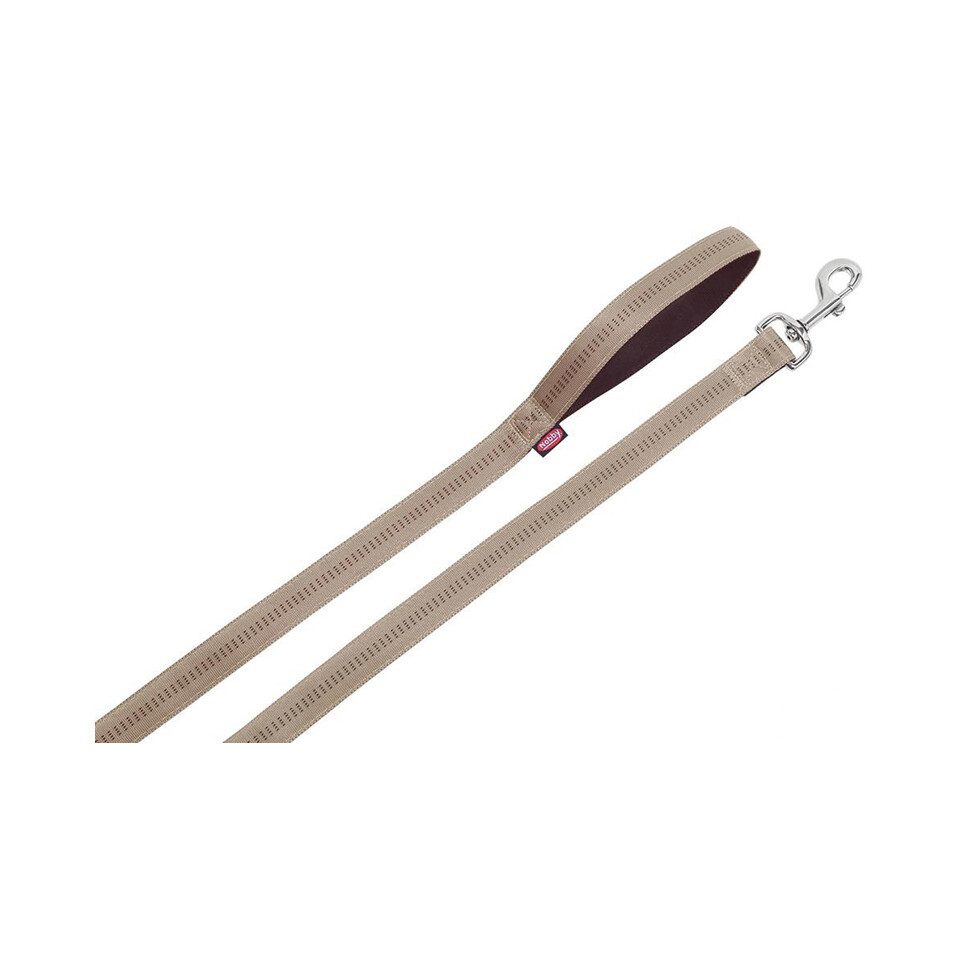 Nobby Hundeleine Leine Soft Grip beige/chocolate