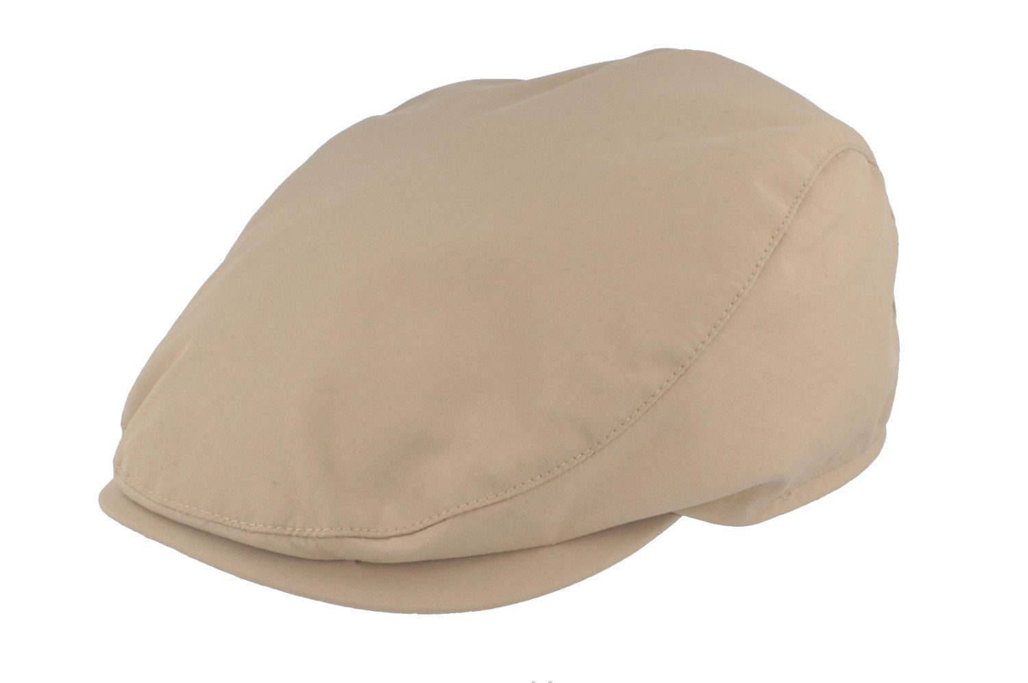 Mayser Schiebermütze Herren Flatcap schlichter und eleganter Sunblocker 7004 sand