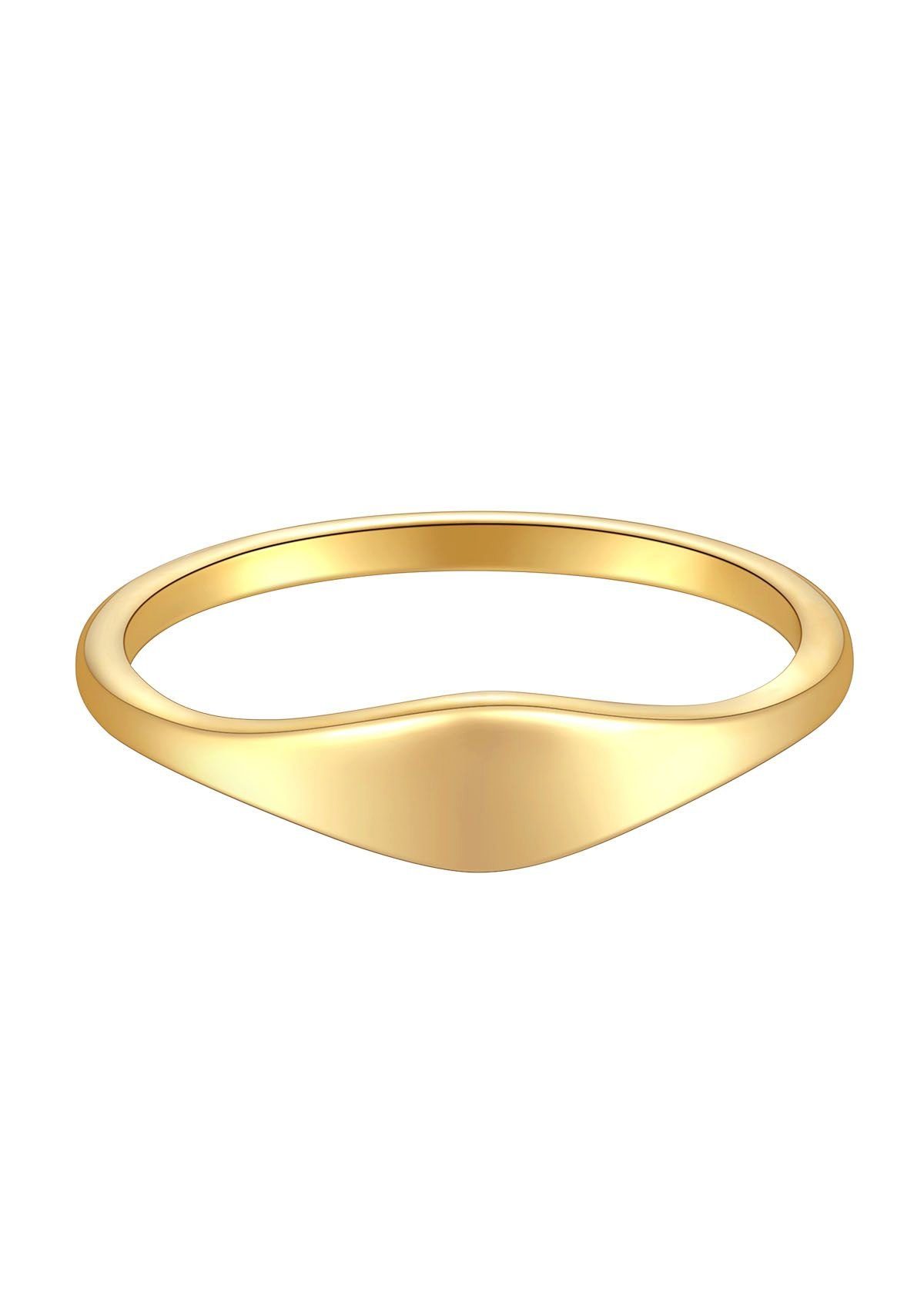 Fingerring Basic 18K Vergoldet