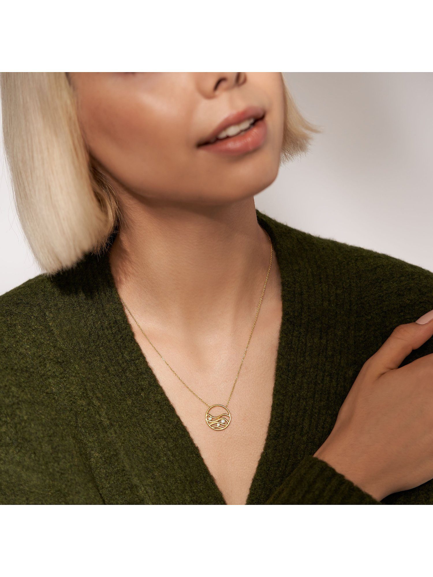 Skagen Edelstahlkette Skagen Damen-Kette...