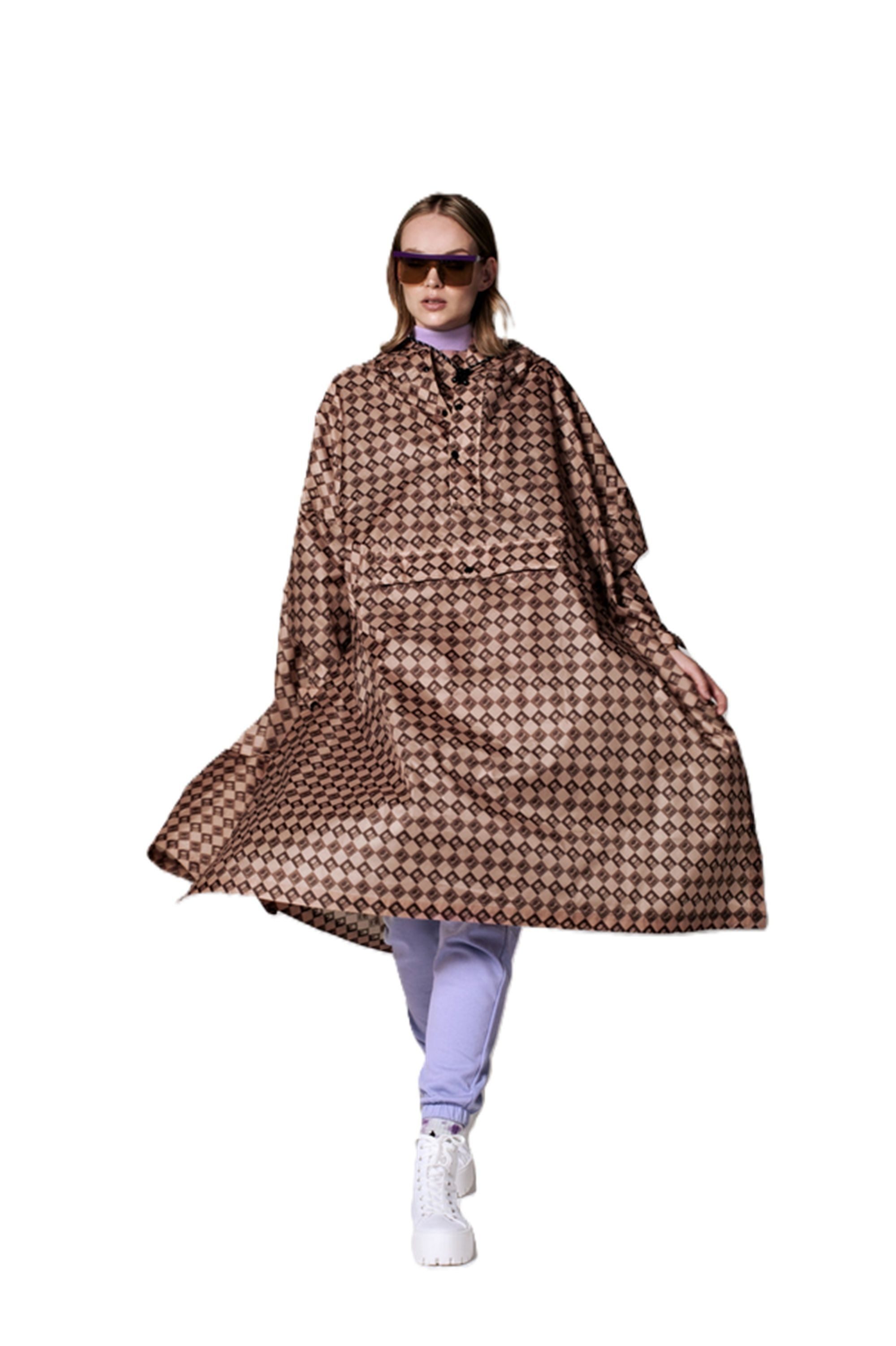 Rainkiss Poncho Damier günstig online kaufen