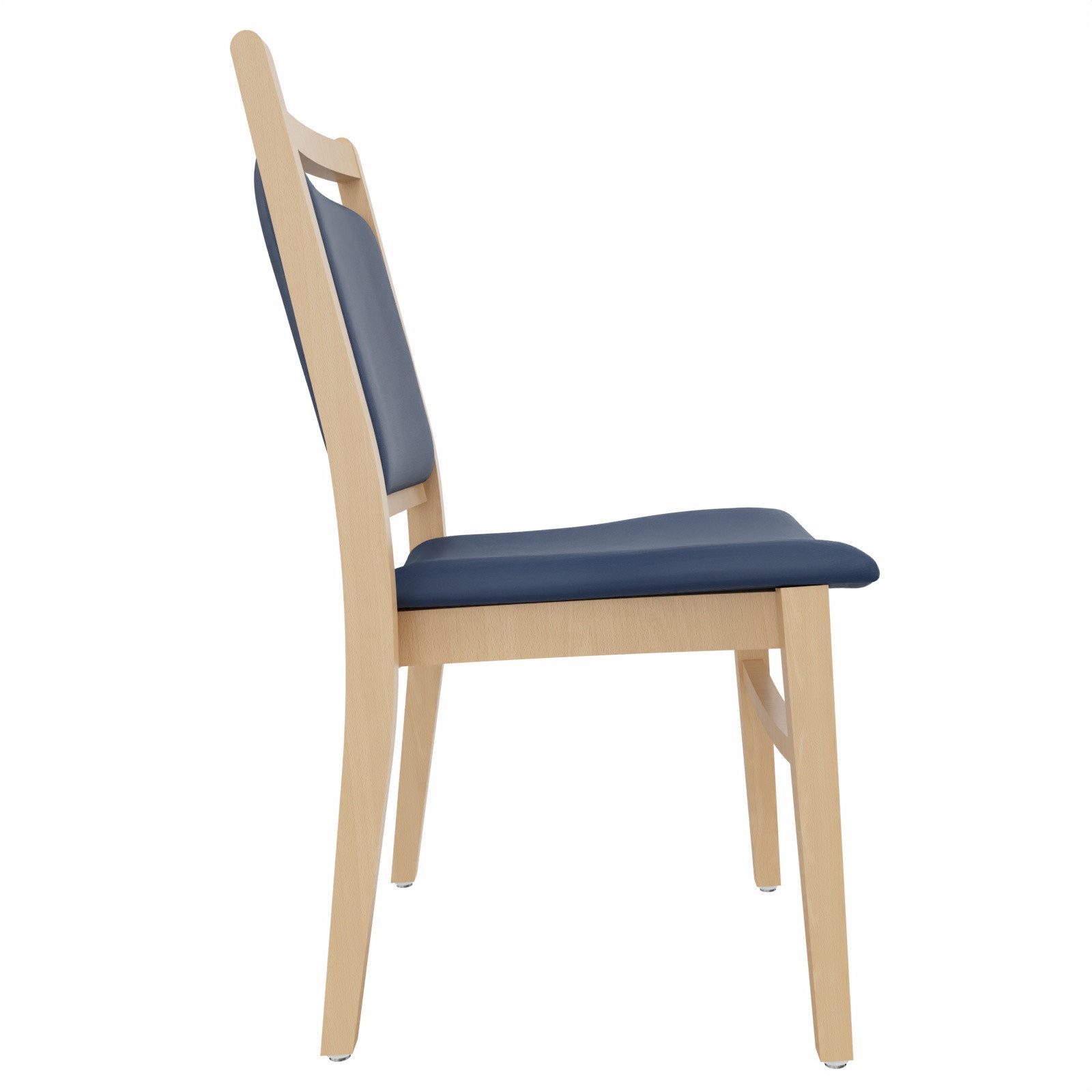 einrichtungsdesign24 Esszimmerstuhl André ohne Armlehnen – Ideal für Senioren im Pflegeheim oder Zuhause, Seniorenstuhl, Pflegestuhl