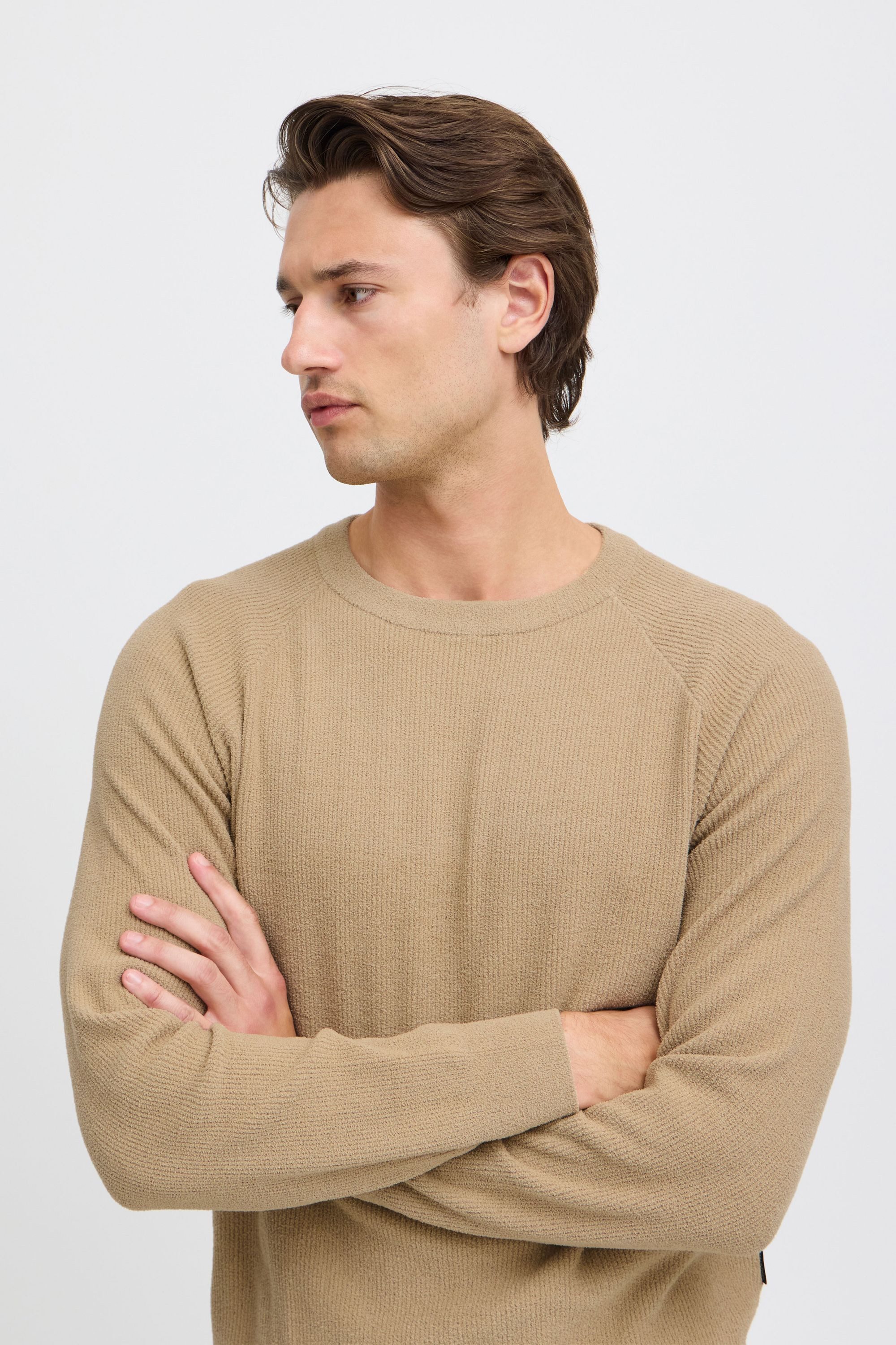 Blend Strickpullover BHPullover Klassischer Grobstrickpullover