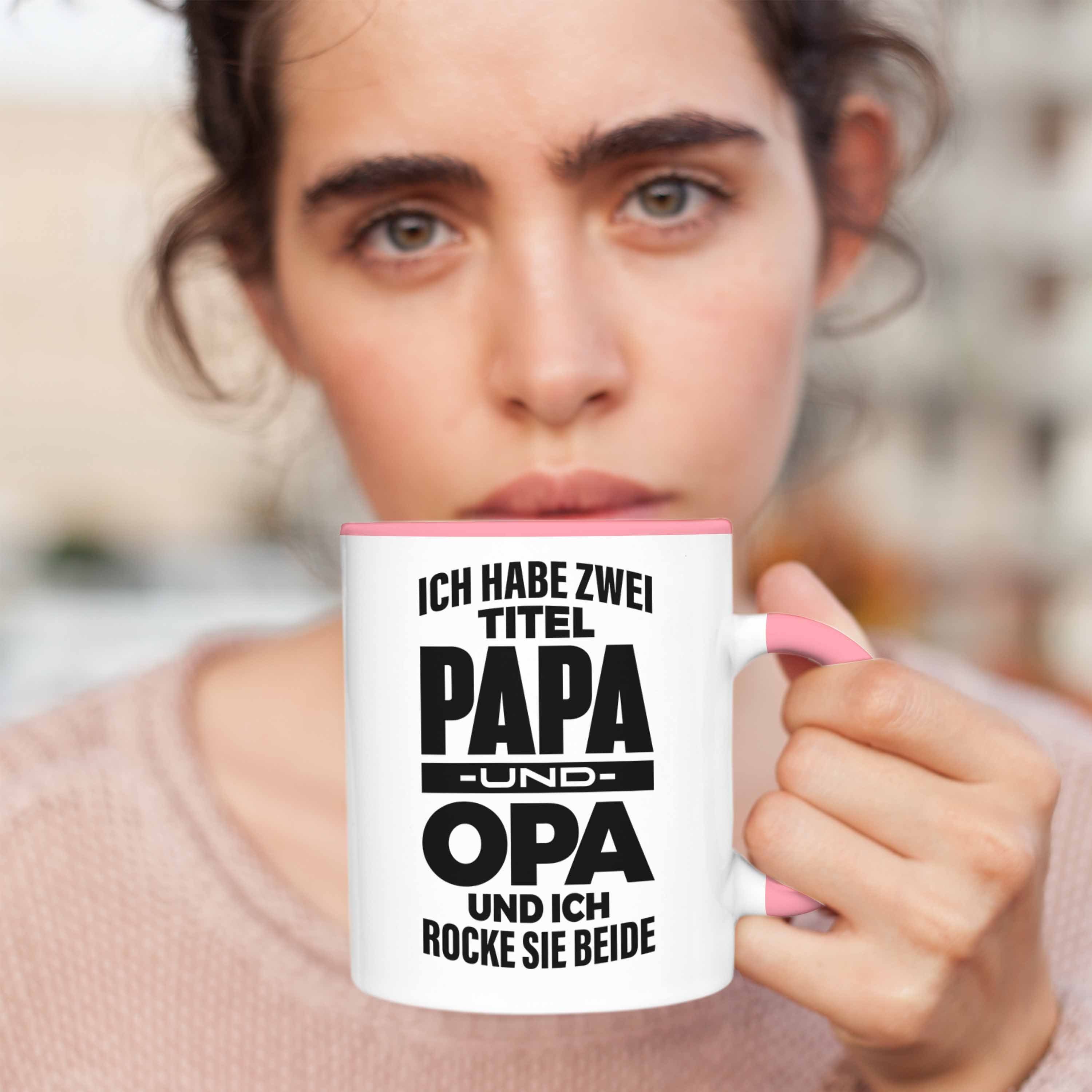 und Tasse Geschenk Weihnachten Opa Bester - Tasse Papa Geburtstag Tasse Trendation Opa für Rosa Opa Trendation Lustige