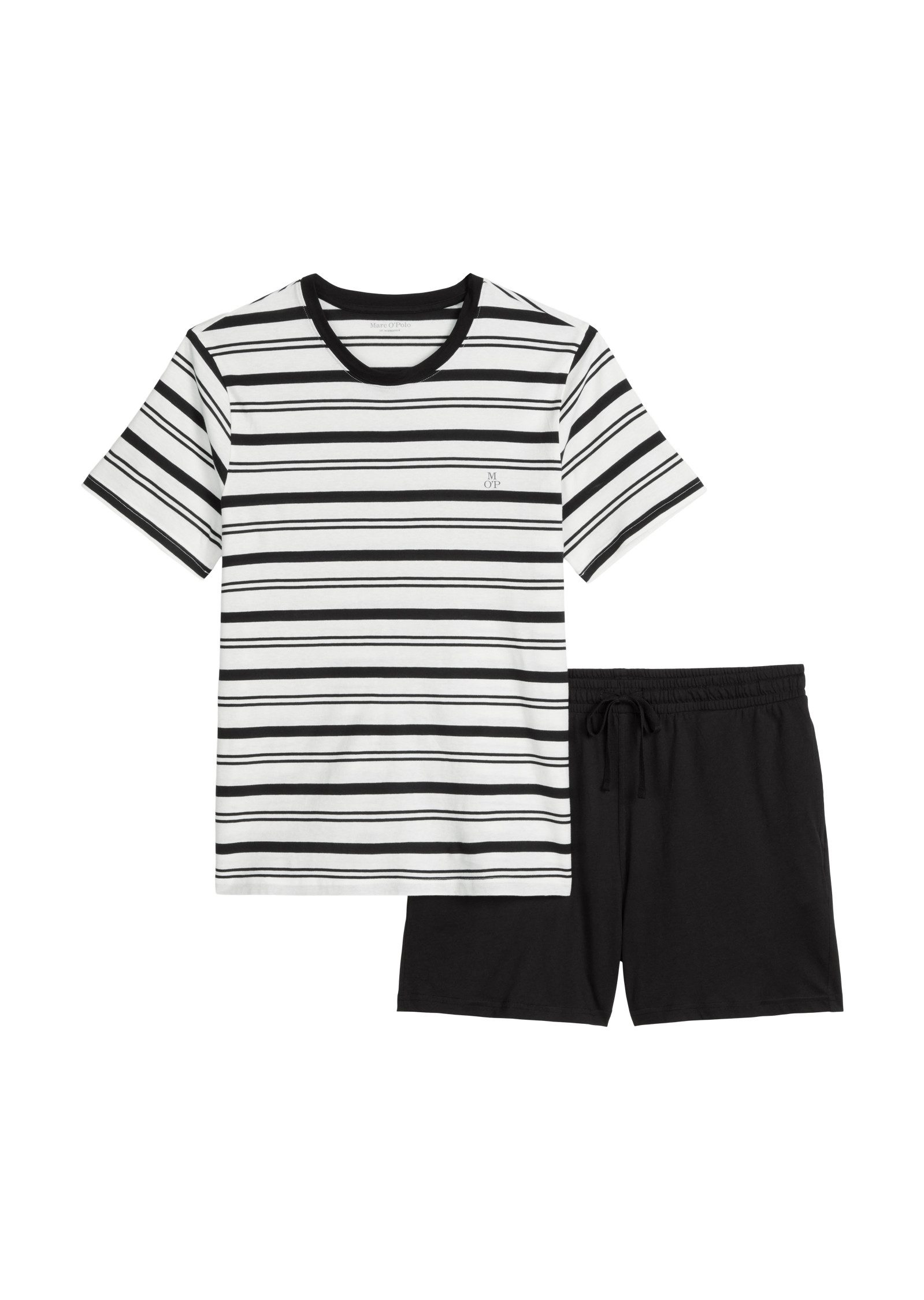 Marc O'Polo Shorty Mix N Match Cotton (2 tlg) mit Steifen, Rundhalsausschni günstig online kaufen