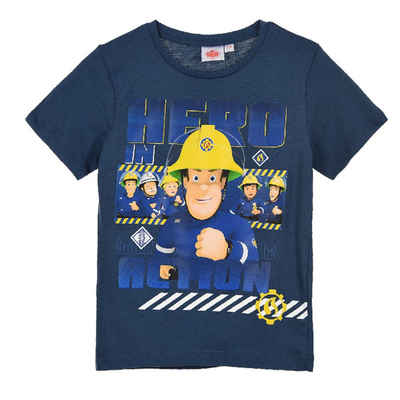 Feuerwehrmann Sam T-Shirt »Feuerwehrmann-Sam T-Shirt Jungen Shirt«