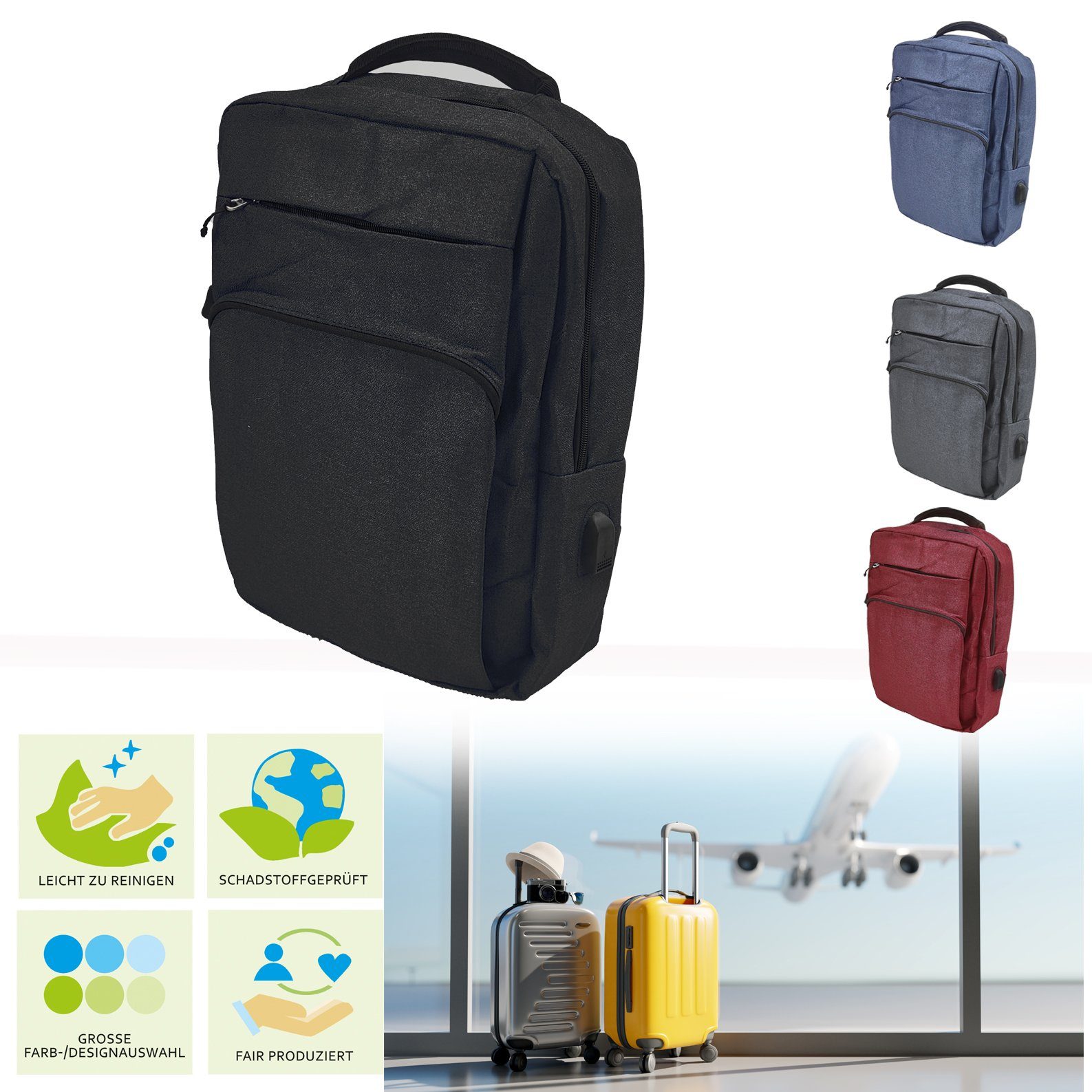 BambiniWelt by Rafael K. Handgepäckkoffer RUCKSACK günstig online kaufen