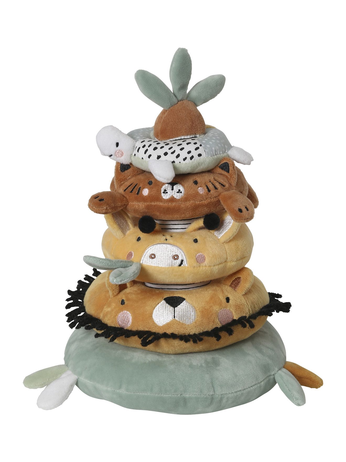 vertbaudet Lernspielzeug Baby Stapelspiel TANSANIA, Stoff günstig online kaufen