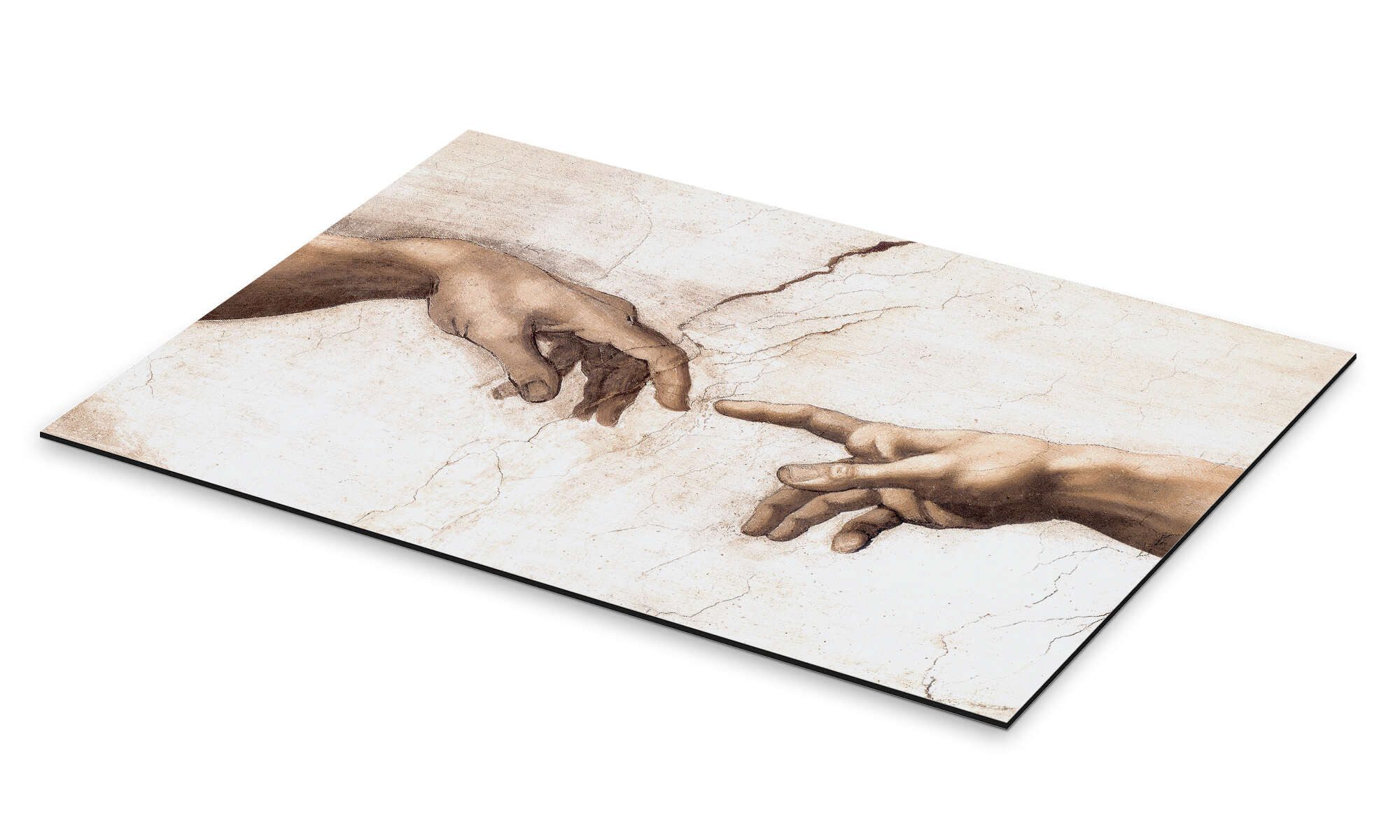 Posterlounge Wandbild Die Erschaffung Adams (Detail), günstig online kaufen