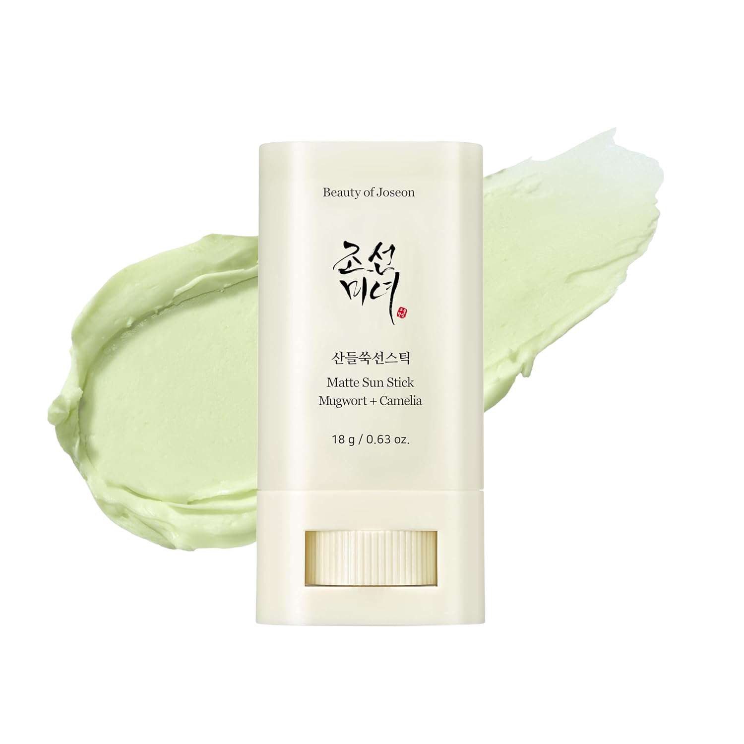 Beauty of Joseon Sonnenschutzcreme Matte Sun Stick SPF50+/PA++++ – Sonnenschutzstift mit Beifuß & Kamelie, leichtes mattes Finish ohne Fettigkeit, ideal für, ölige Haut, unterwegs & über, Make-up anwendbar, 18 g, koreanische Kosmetik