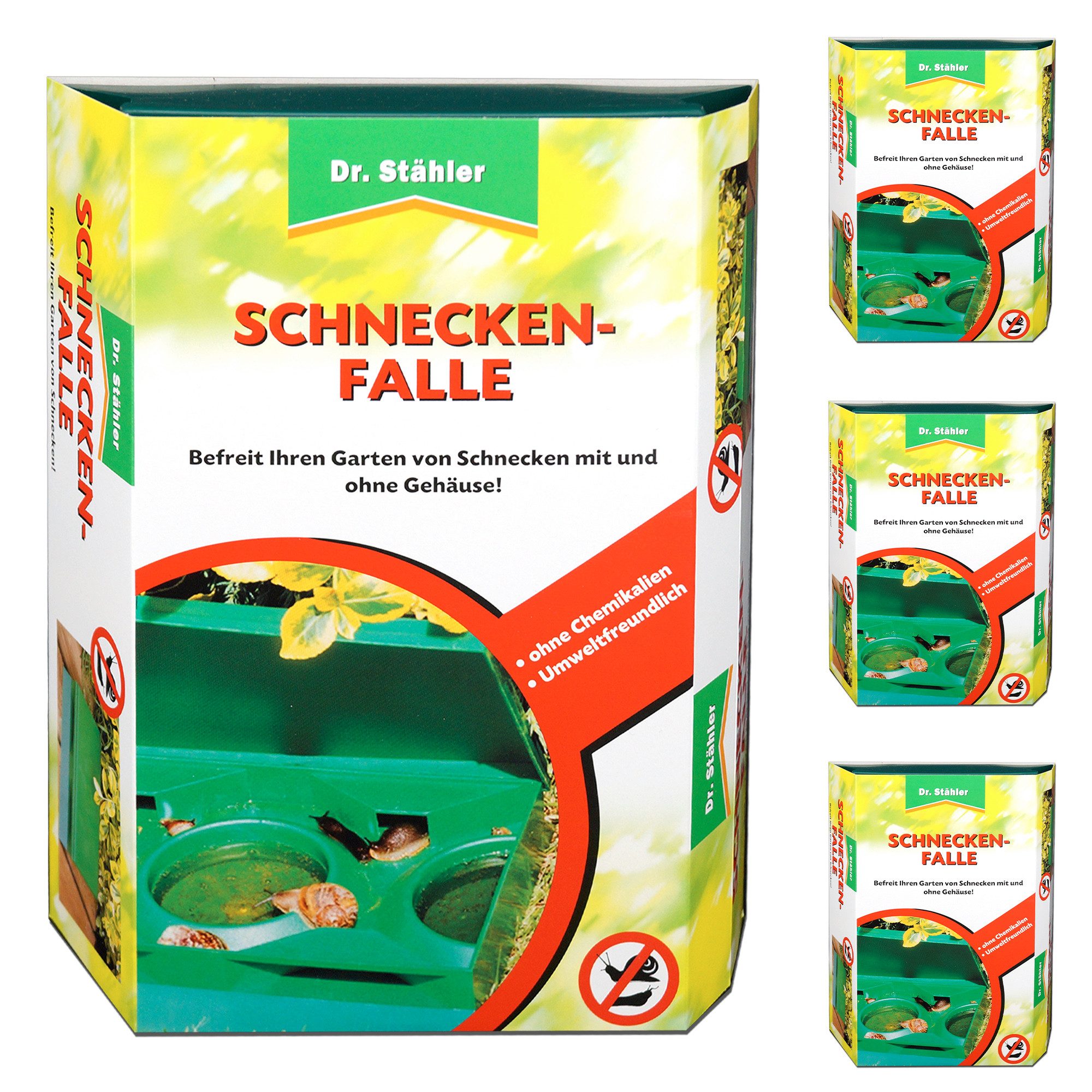 Schlagfalle Clevere Schneckenfalle Effektiver Schutz für Pflanzen & Garten