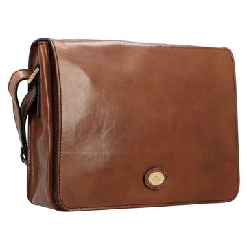 THE BRIDGE Messenger Bag Story Uomo, Leder