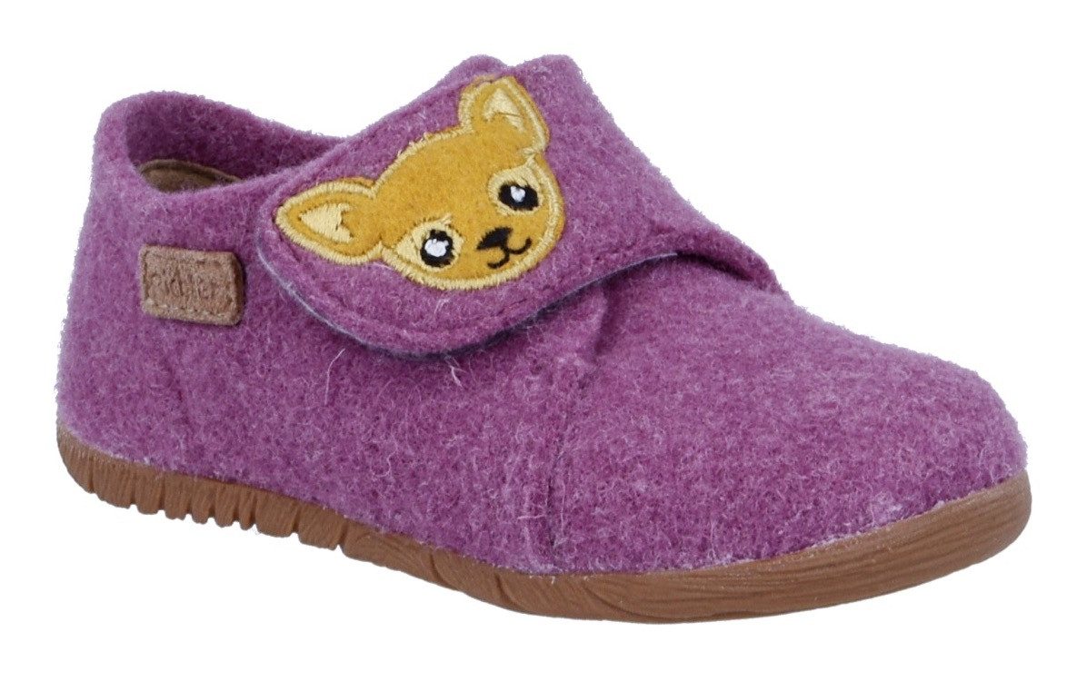 Richter Filzi WMS: Mittel Hausschuh Hüttenschuh, Klettschuh mit WMS, Größenschablone zum Download