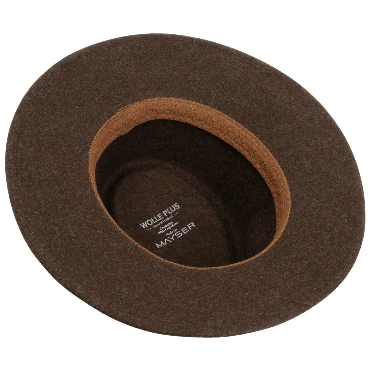Mayser Filzhut (1-St) Wollhut mit Lederband, Made in the EU