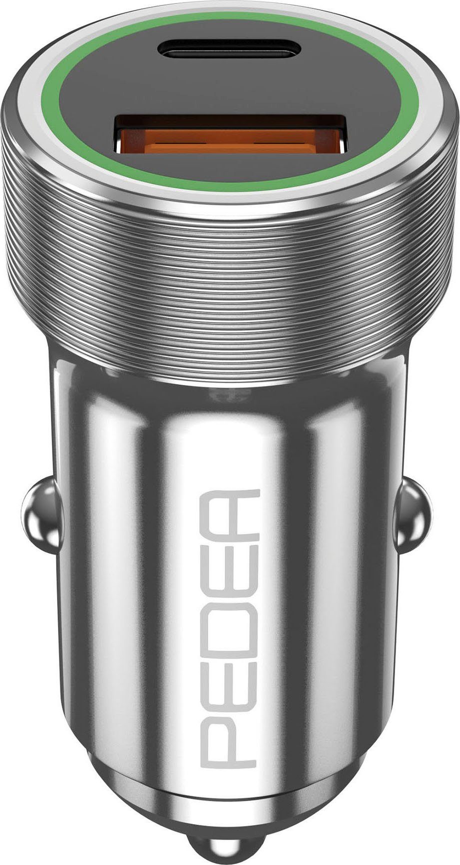 KFZ-Lader (12-24V) für USB-Typ A/C 20W Smartphone-Ladegerät
