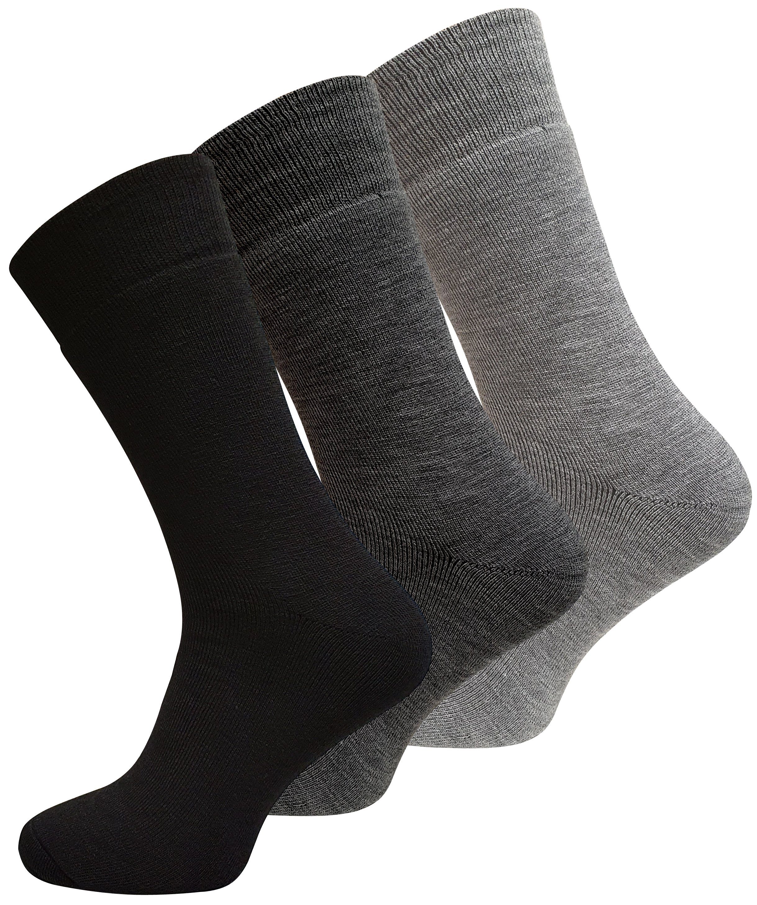 Cotton Prime® Frottee wärmenden mit (6-Paar) Thermosocken