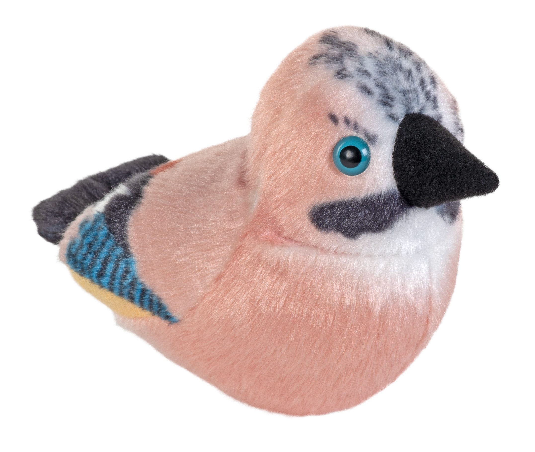 WILD REPUBLIC    Kuscheltier Wild Republic Eichelhäher 17 cm Vogel mit Stimme Kuscheltier