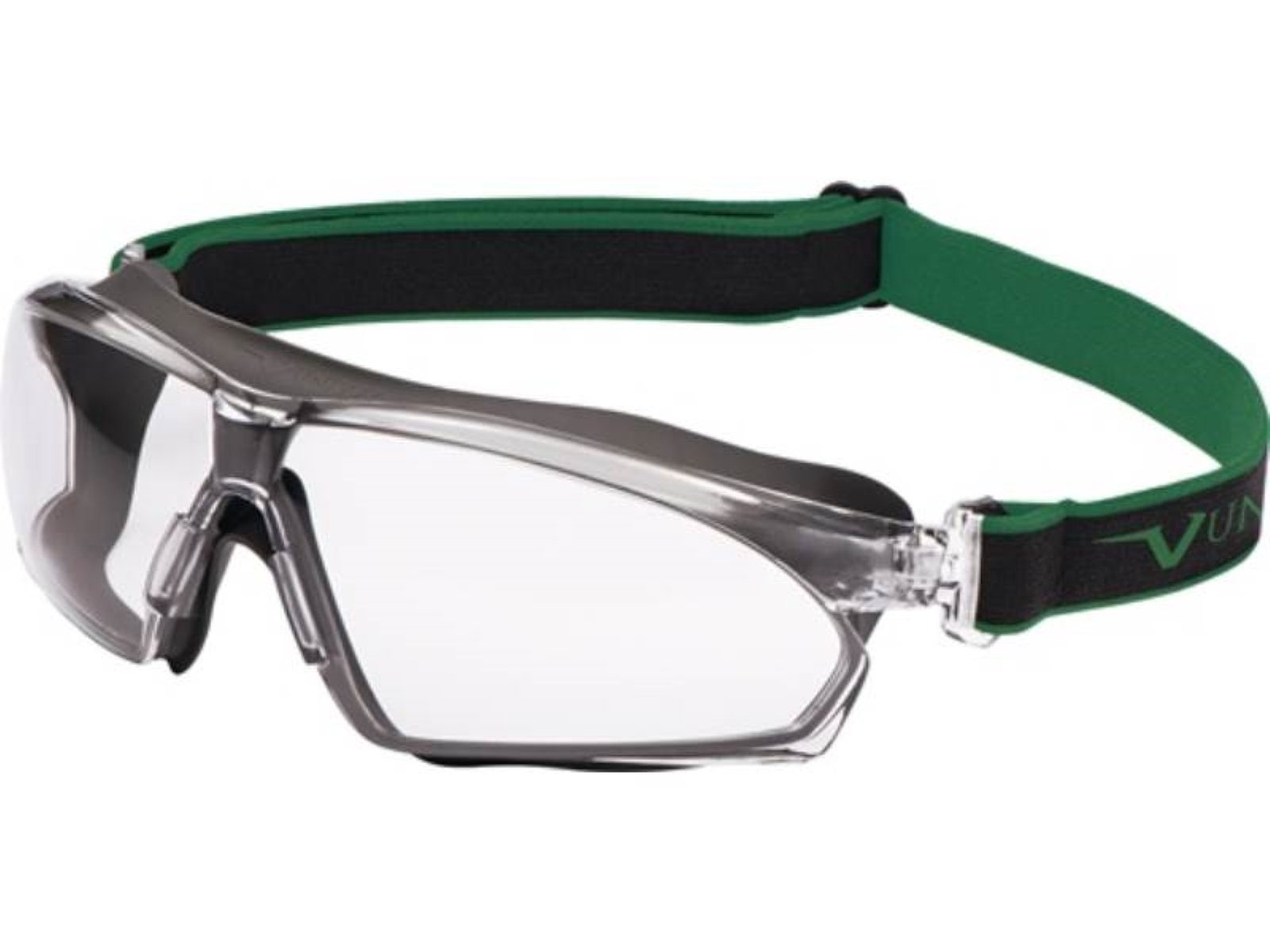 Univet Rahmen Vollsichtschutzbrille 625 EN 166 EN 170 Rahmen dunkelgrau,Scheibe klar