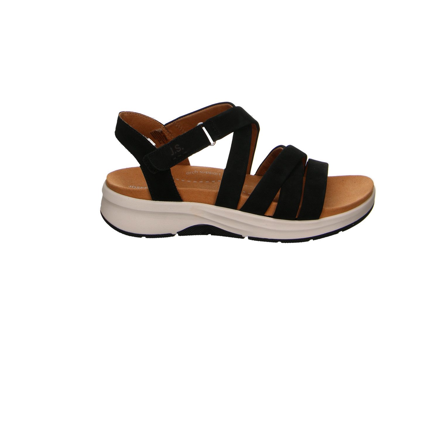 Josef Seibel Seibel Estelle 07 Nubuk Sandale schwarz Sandale