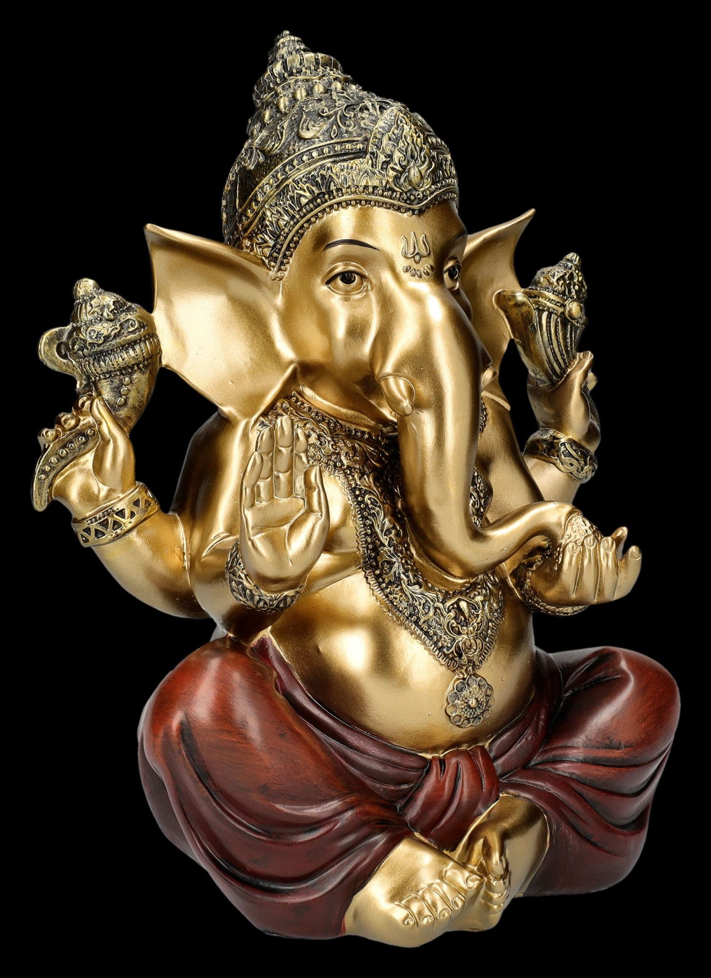 Figuren Shop GmbH Dekofigur Ganesha Figur günstig online kaufen