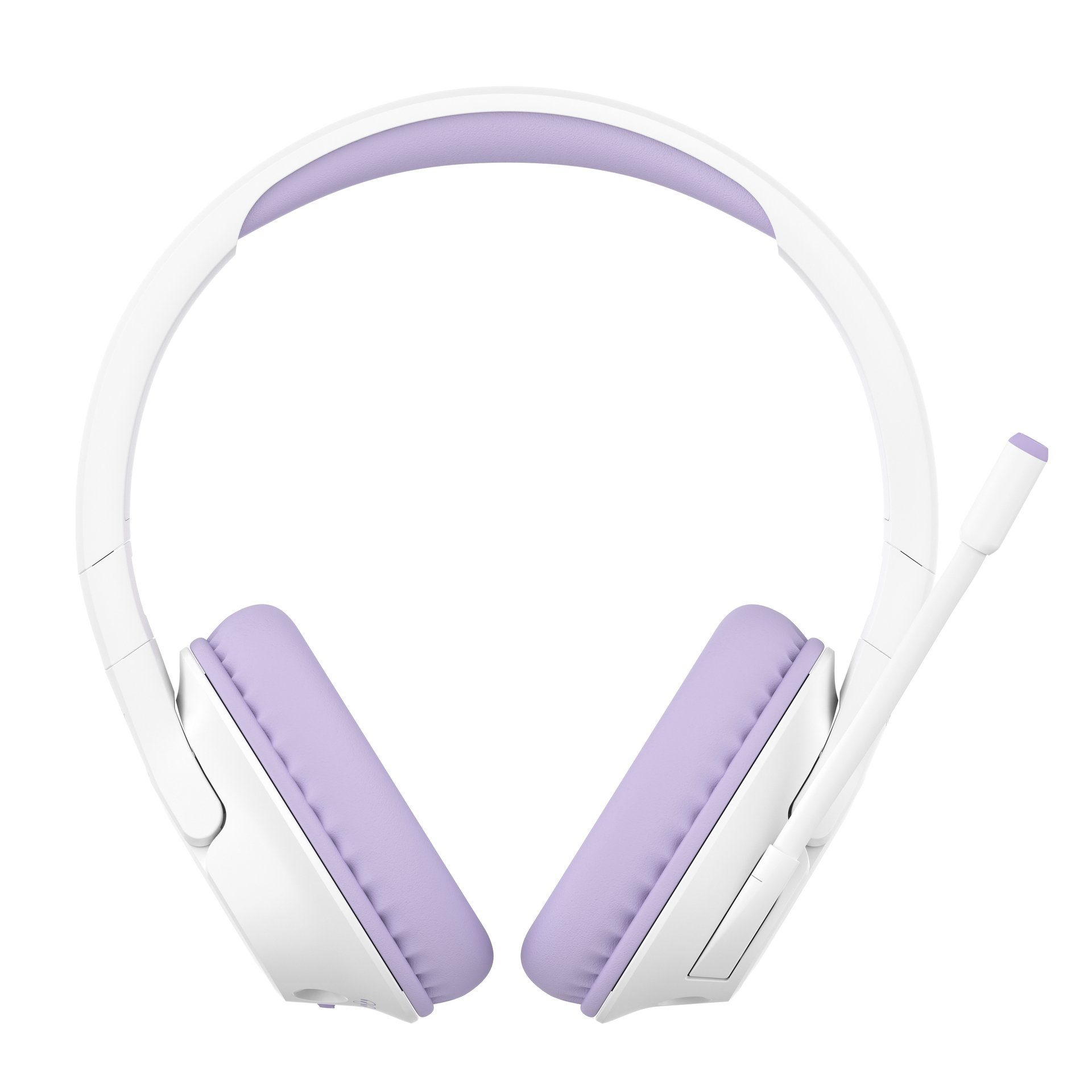 Belkin SOUNDFORM INSPIRE Over-Ear BT Kinder-Kopfhörer wireless Kopfhörer (Stummschaltung) Weiß/Lavendel