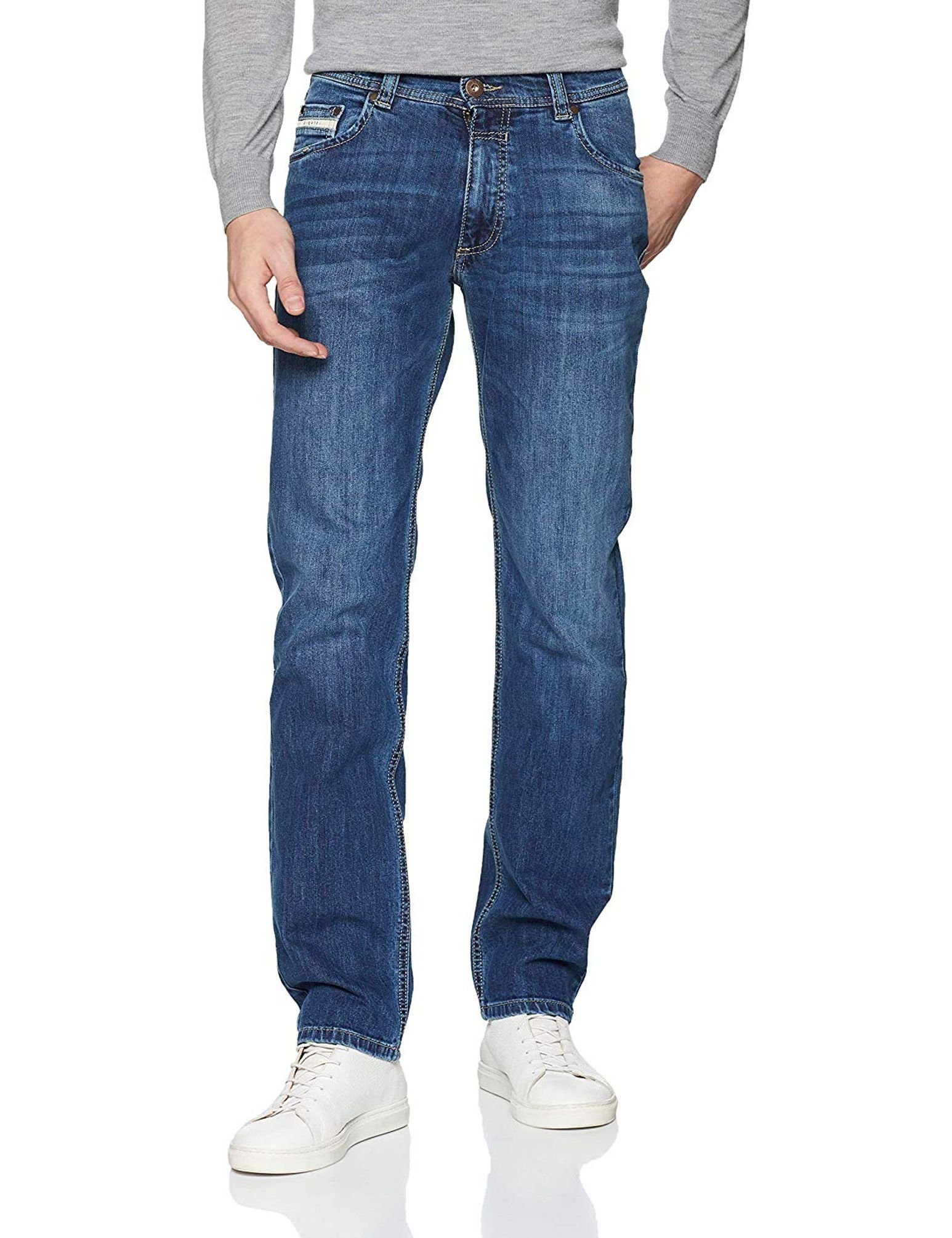 5-Pocket-Jeans (344) Stone bugatti 26612-3919 Super