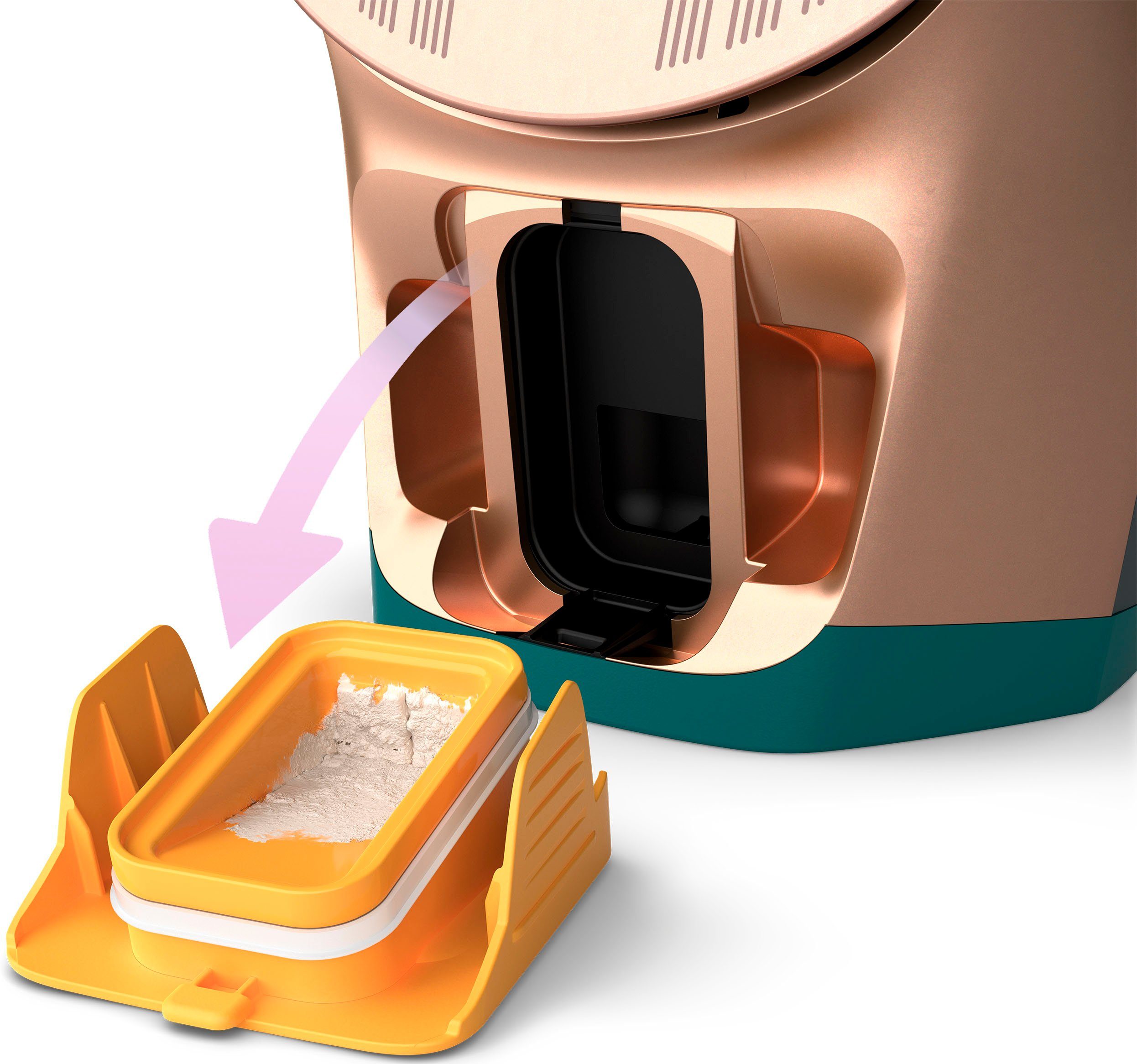 Philips Dampfbügeleisen DST8030/70, 3000 W, SteamGlide Elite Kupfer Bügelsohle, 350 ml Wassertank, 240 g Dampfstoß