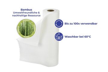 Maximex Bambus Reinigungstücher 20 Stück Maße pro Tuch: 28 x 29 cm Reinigungstücher (Mikrofaser Bambus, 28.00x29.00 cm, 20-tlg)