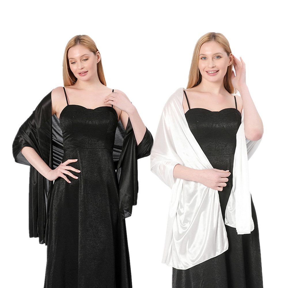 XDeer Modeschal 2 Stück Damen Shawl für Brautkleider Abendkleider, Elegante günstig online kaufen