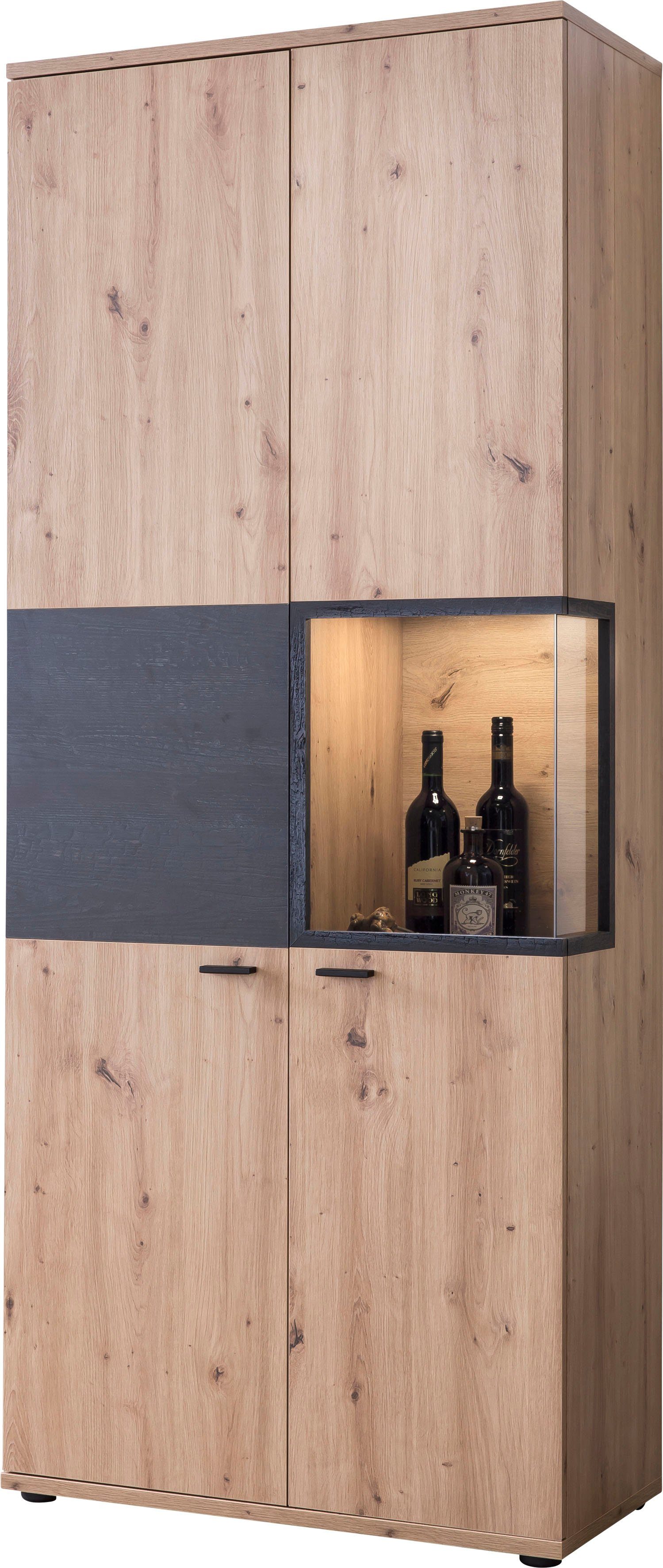 HELA Vitrine Atlanta Höhe 197 cm günstig online kaufen