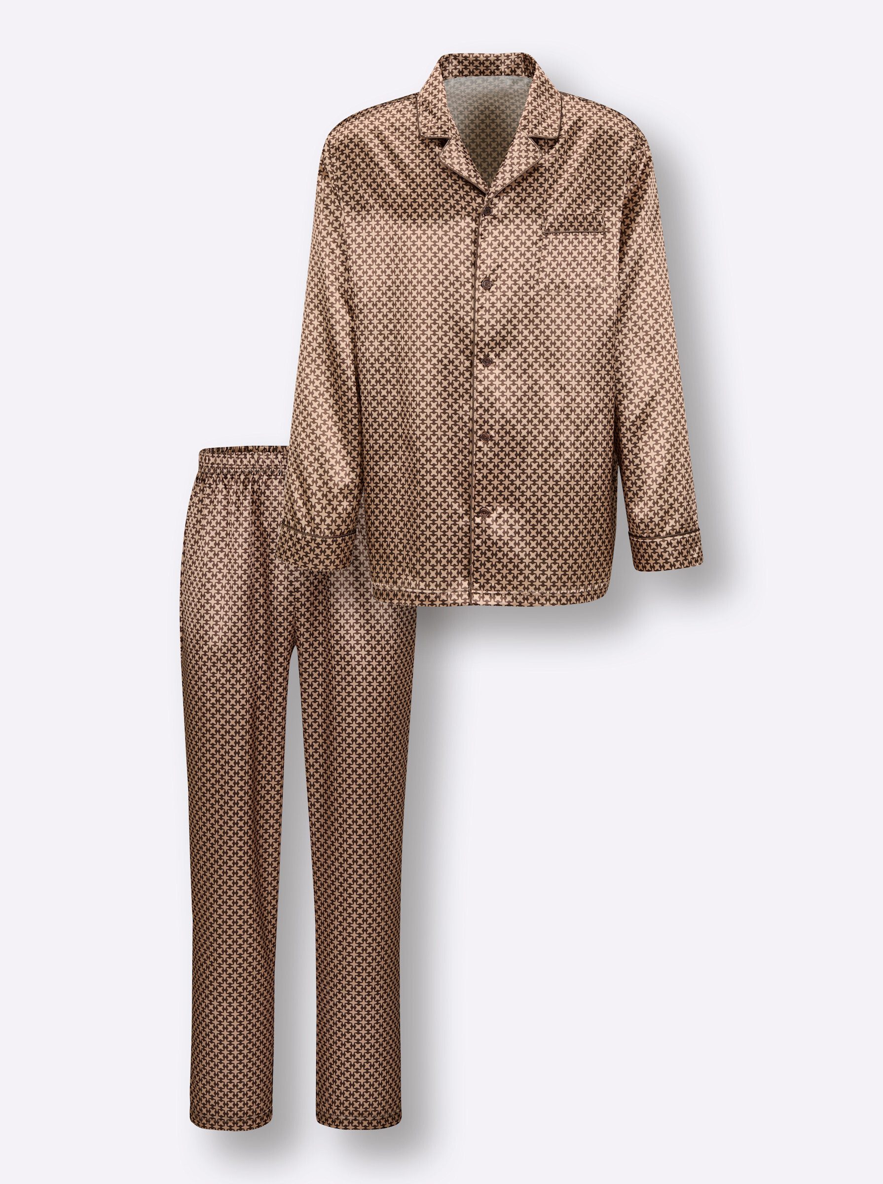 Witt Schlafanzug Pyjama Langarm