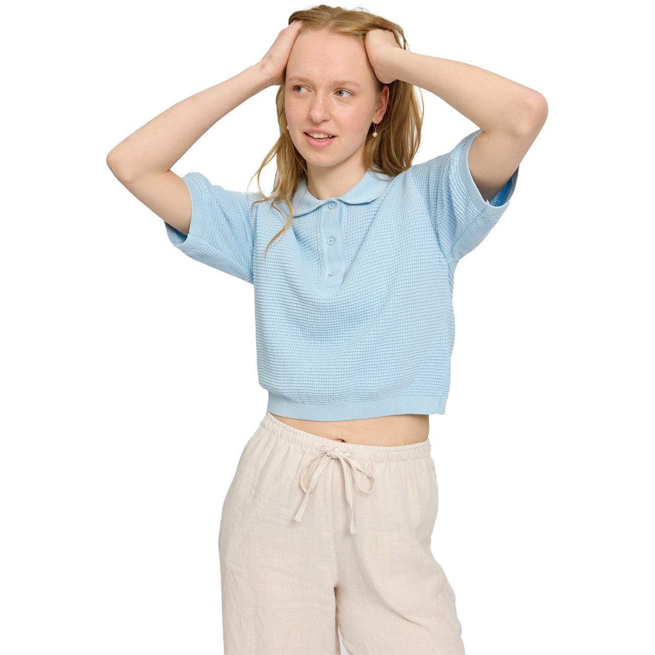 MAZINE Poloshirt Knit Polo Knit Polo