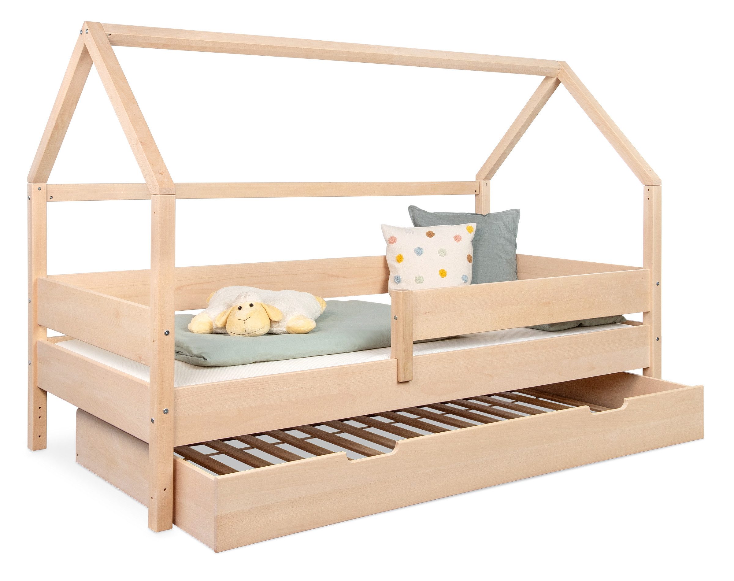 Ehrenkind Bett Hausbett Nova aus massivem günstig online kaufen
