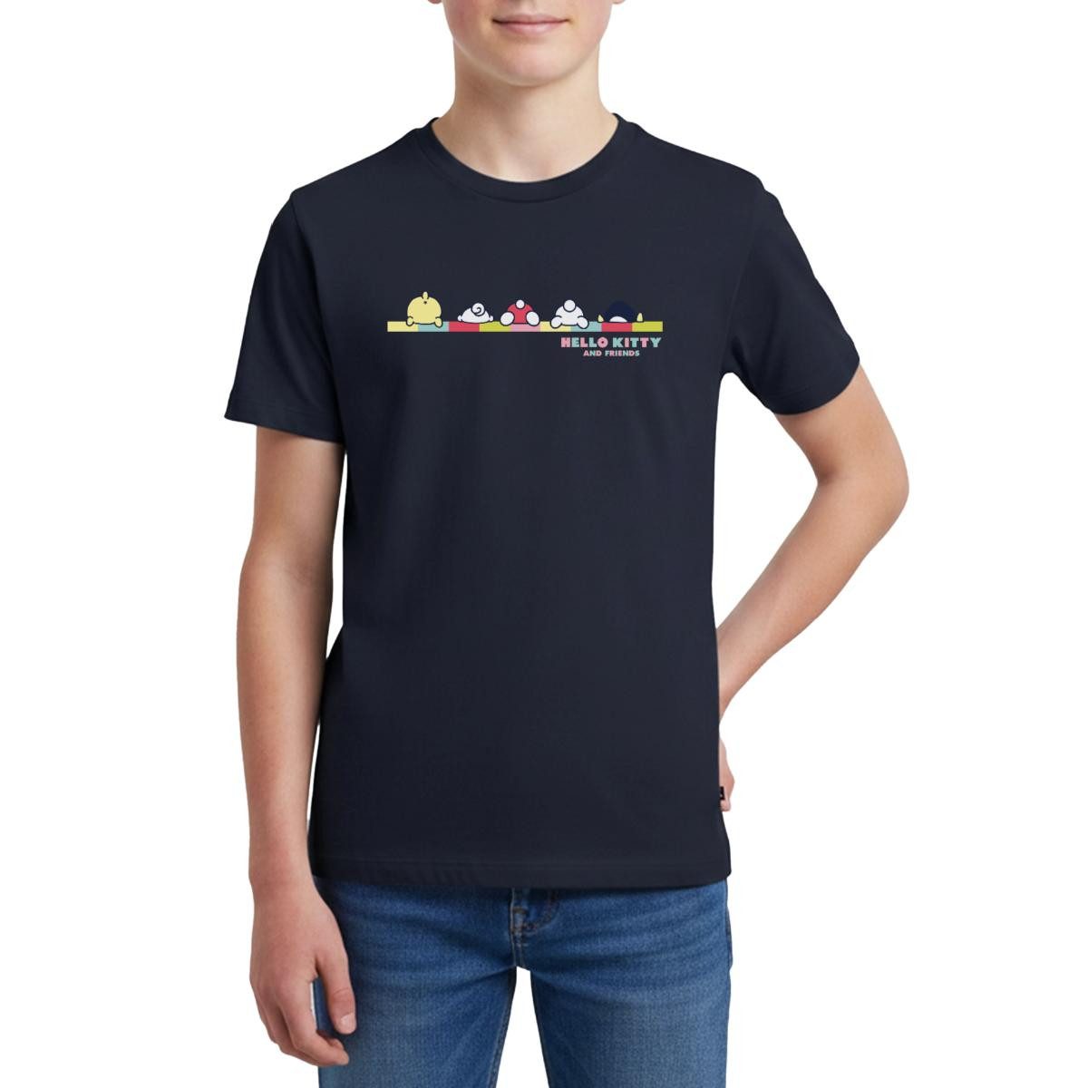 T-Shirt Hello Kitty And Friends Pose Teenager Premium T-Shirt