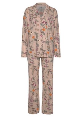 LASCANA Pyjama (2 tlg) mit Wildblumen Muster