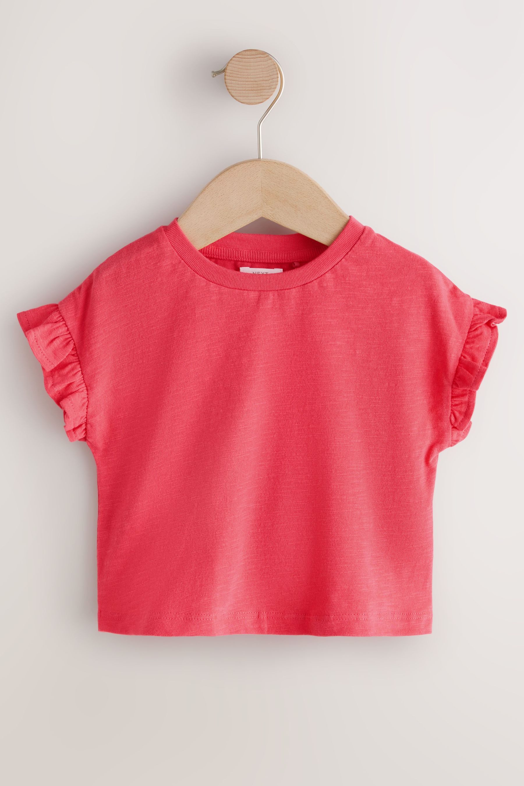 Next Playsuit Denim-Playsuit mit Kirschstickerei und T-Shirt (2-tlg)