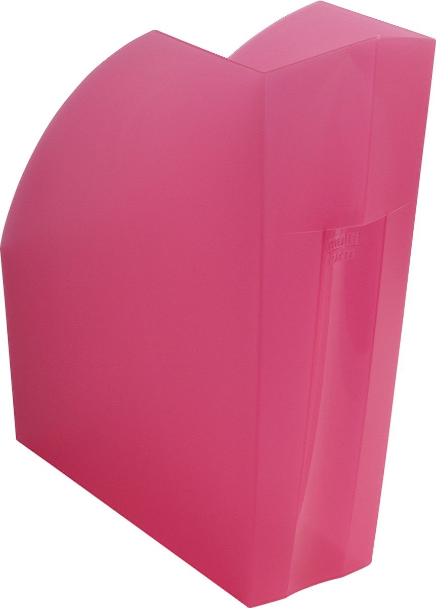 Exacompta Stehsammler Mag-Cube A4+ - Violetter Dokumenten-Organizer Fürs Homeoffice