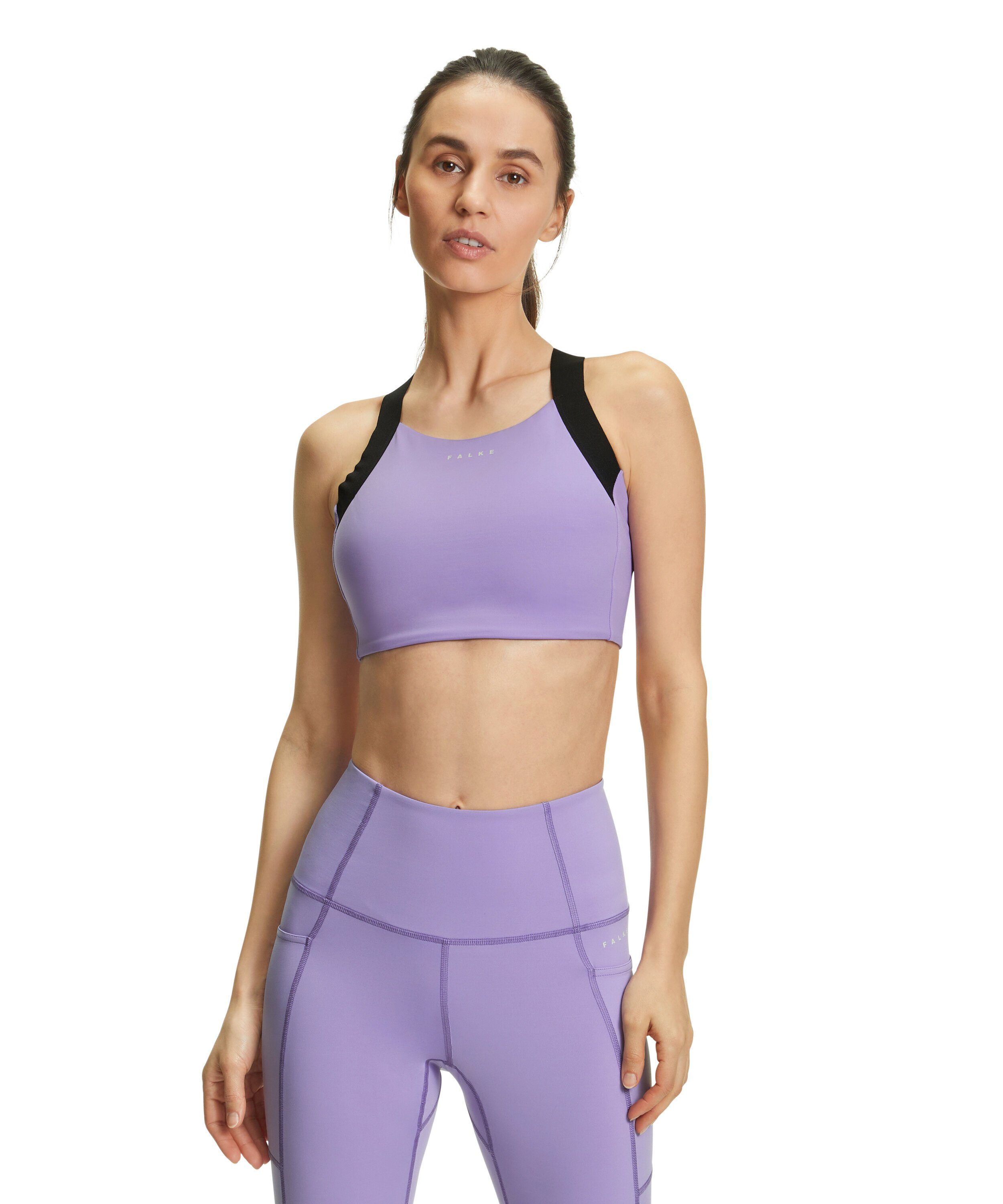 FALKE Sport-BH CORE Sports mit maximalem Halt und Schaumstoffpolsterung lavender (8235) | Sport-BHs