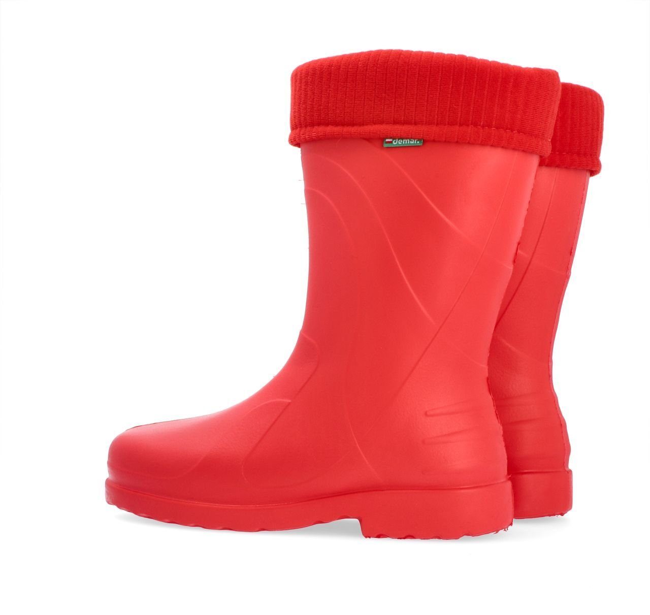 Demar Demar federleichte EVA Gummistiefel gefüttert Regenstiefel LUNA Gummistiefel