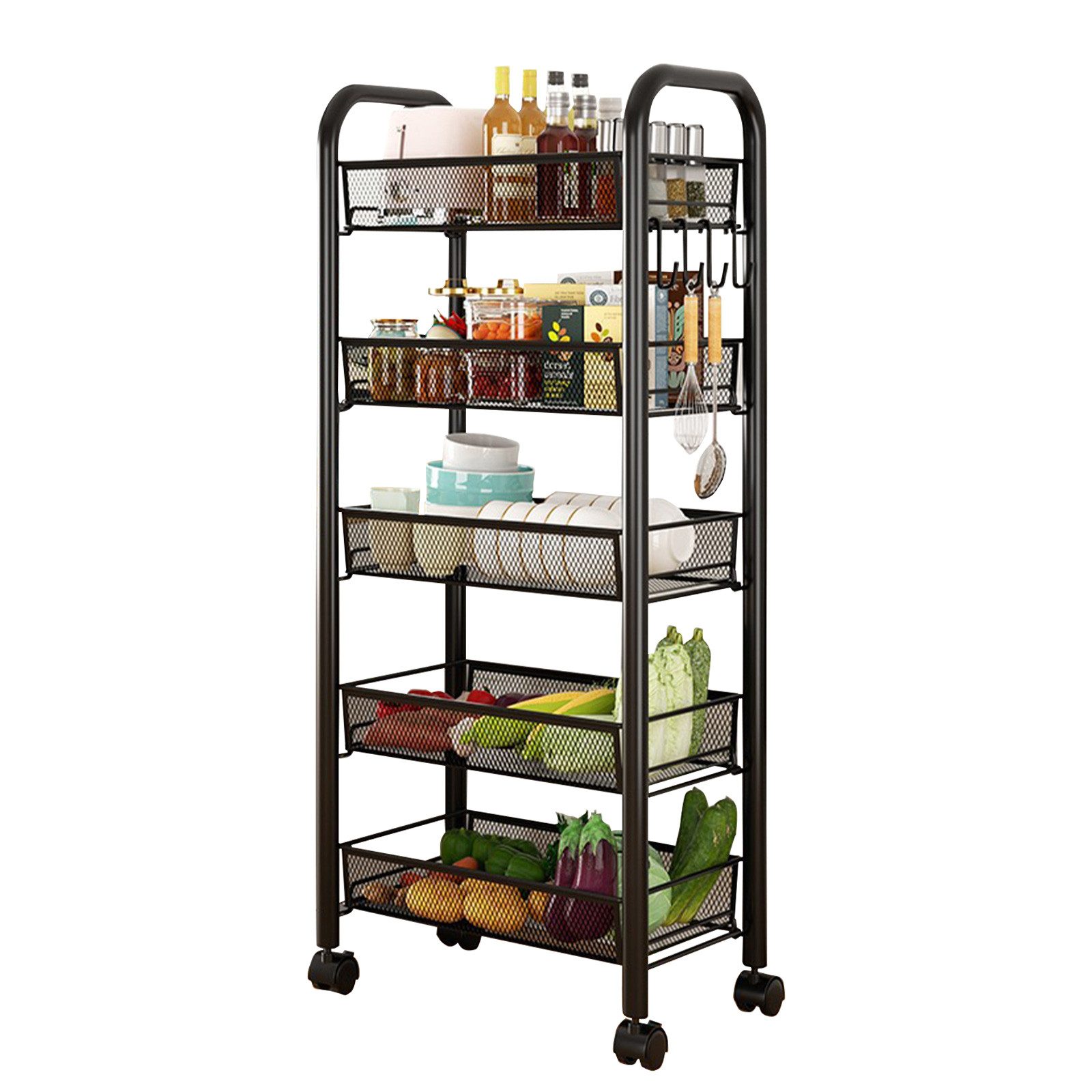 GarveeMore Standregal 1 Metall Küche Rack günstig online kaufen