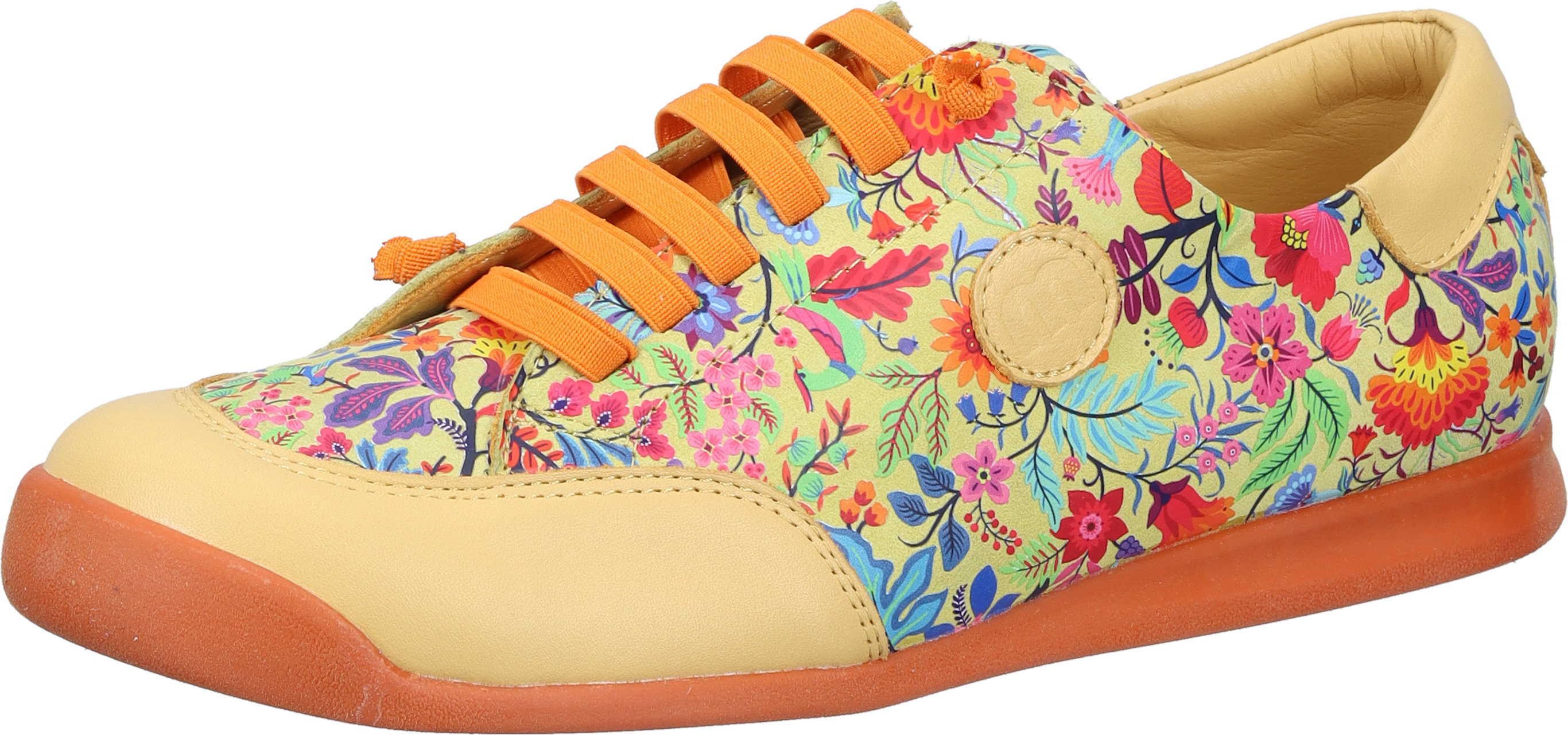 Manitu Slipper Schnürschuh aus echtem Leder