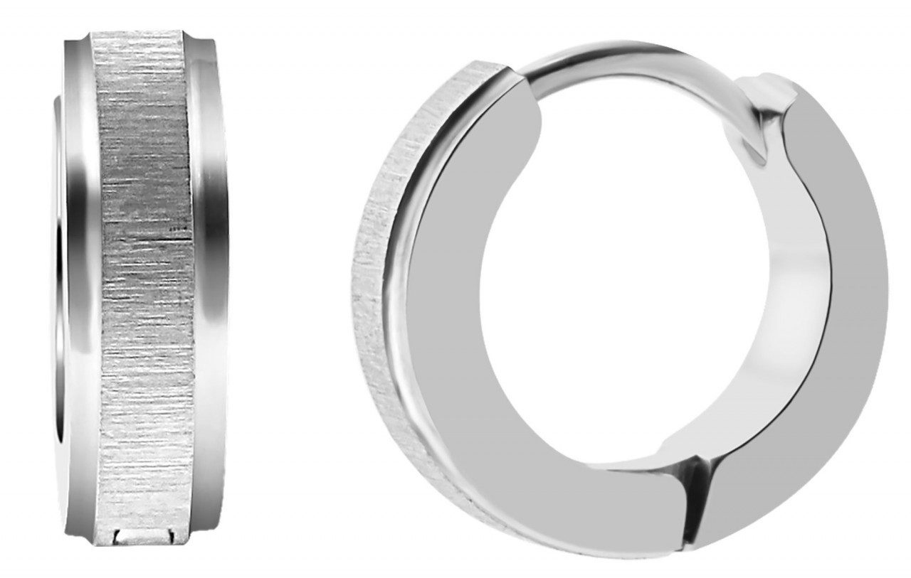 Adelia´s Paar Creolen Damen Creolen aus poliertem Edelstahl Ø 9 mm günstig online kaufen