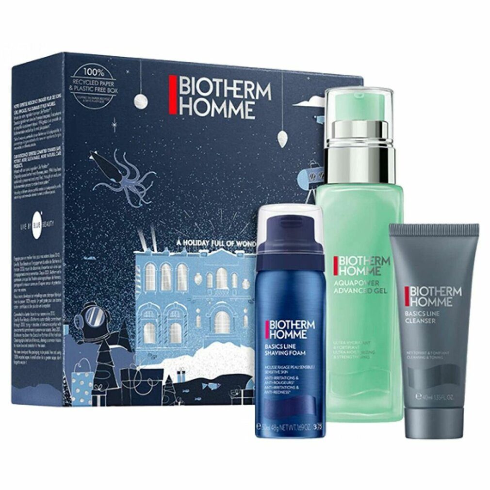 BIOTHERM Hautpflege-Set HOMME AQUAPOWER set 3 pz