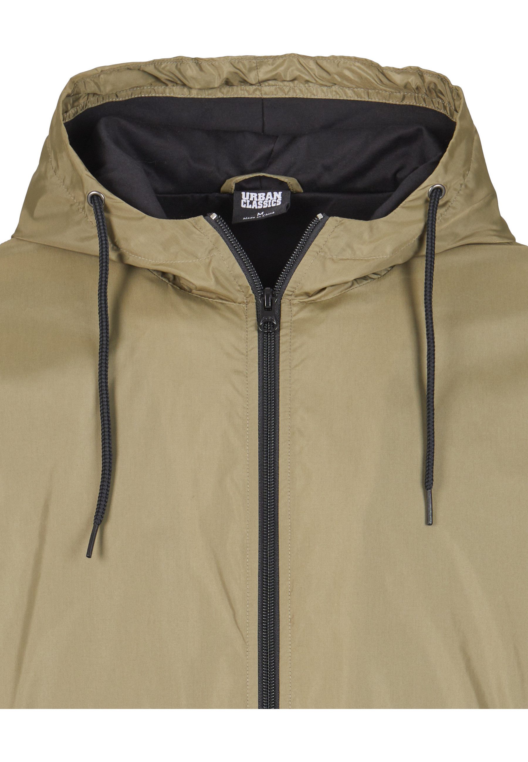 URBAN CLASSICS Windbreaker Urban Classics Herren Contrast Windrunner (1-St)