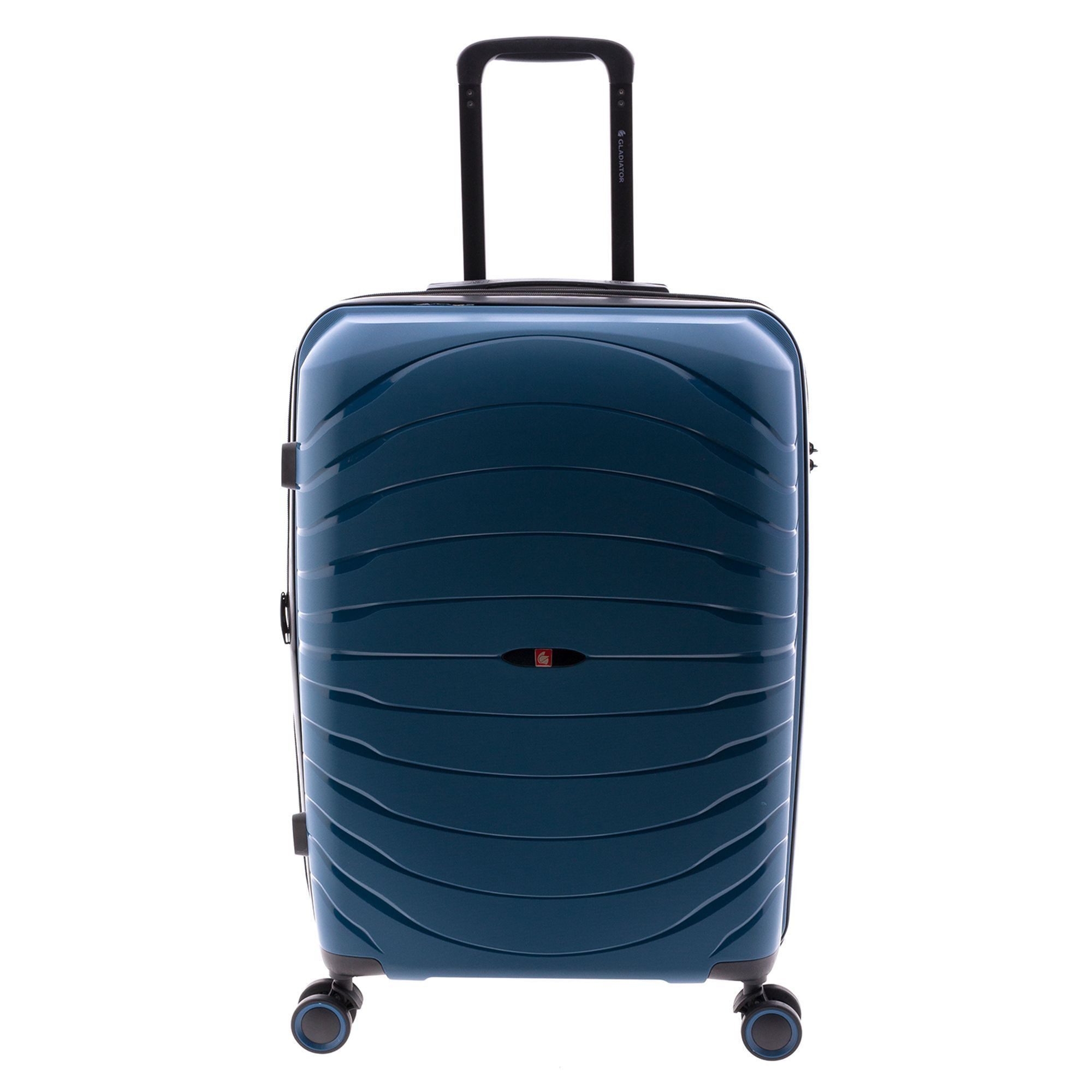 GLADIATOR Hartschalen-Trolley 3400, 4 Rollen, Polypropylen